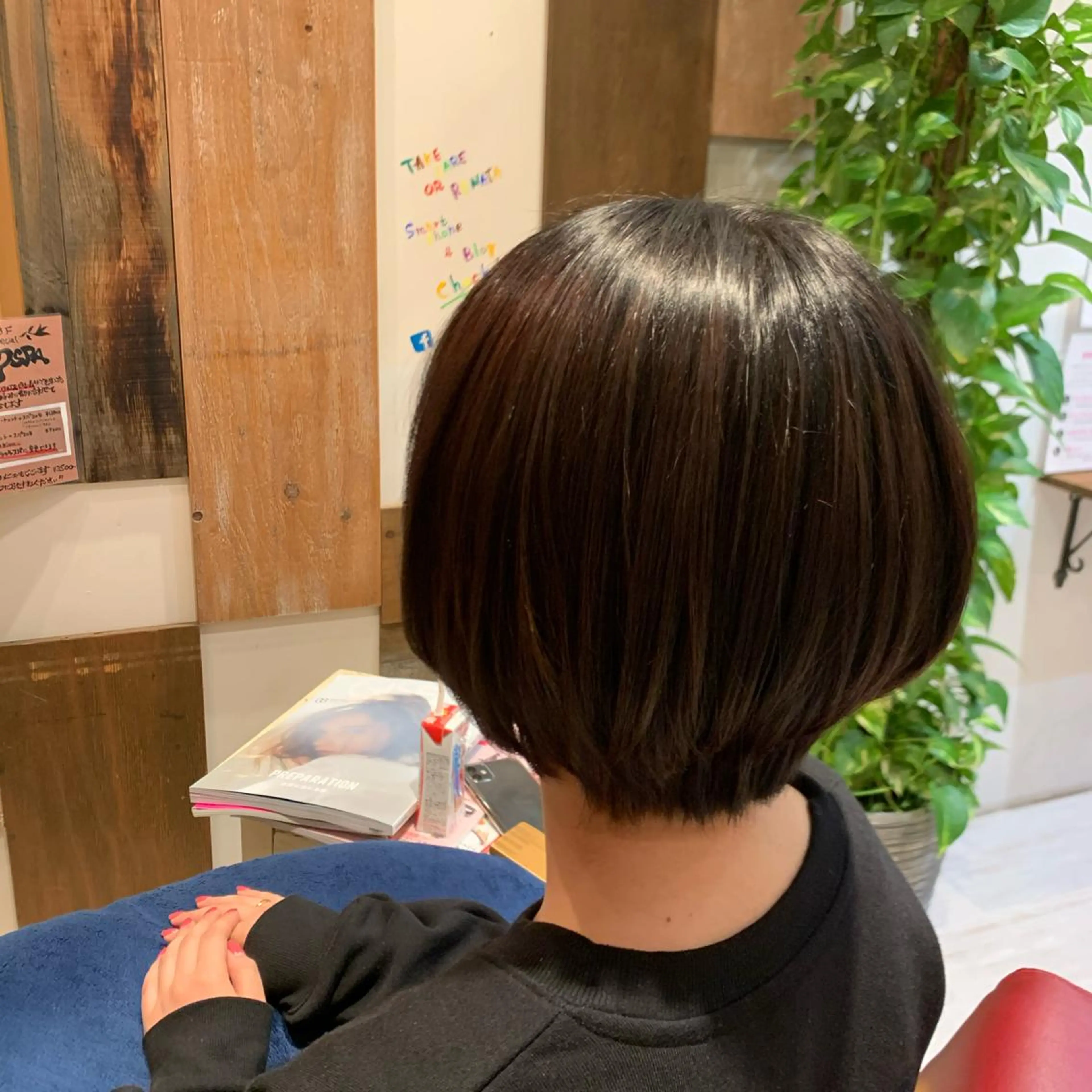 ショート トキタ アオイのヘアスタイル