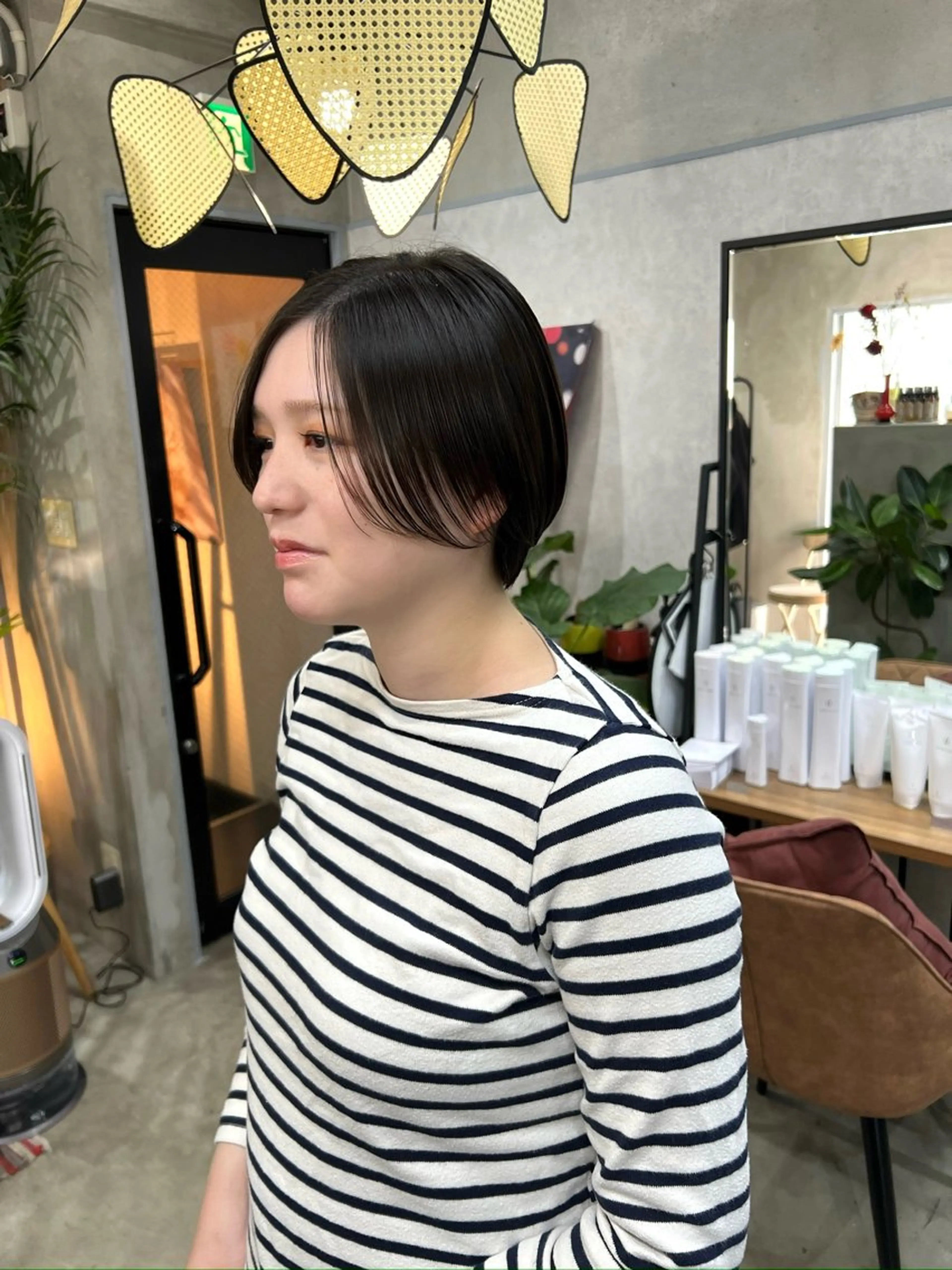 ショート カラー U-fuショート 伊藤拓海のヘアスタイル