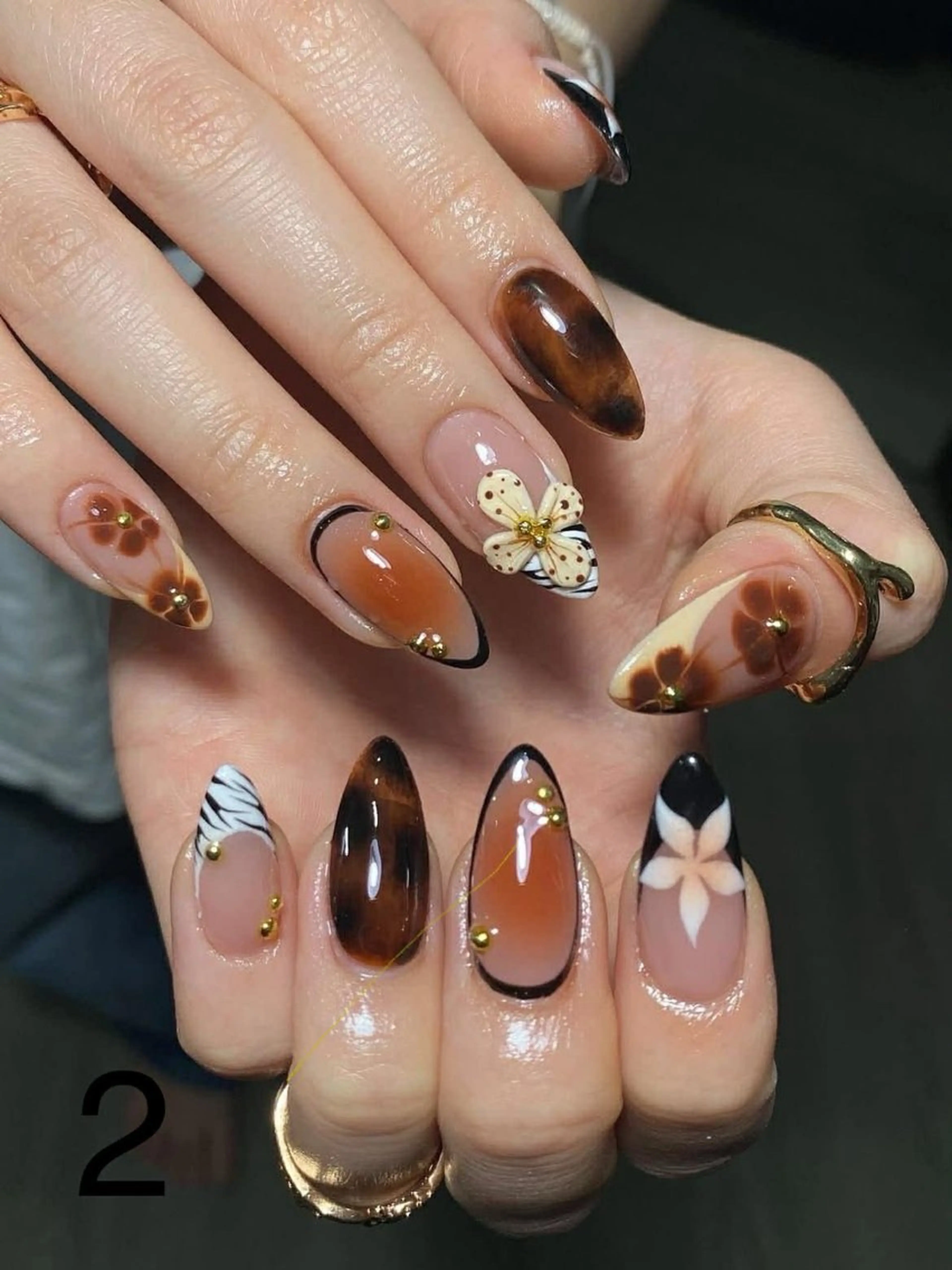 ネイル ネイルチップ ヒナネイルサロン所属・Hina ネイルサロンのネイルデザイン