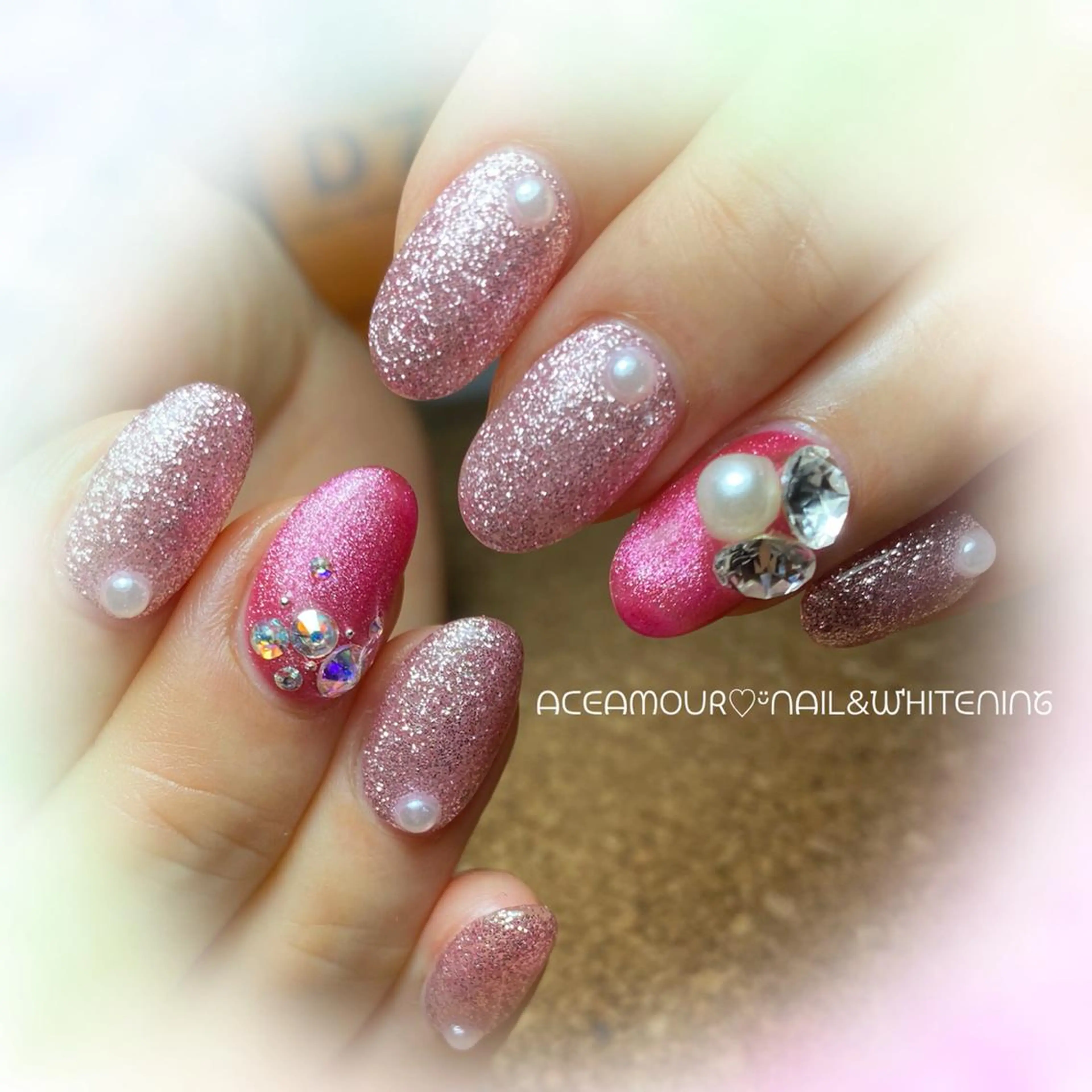 ネイル ネイル/耳つぼ /新ホワイトニングのネイルデザイン