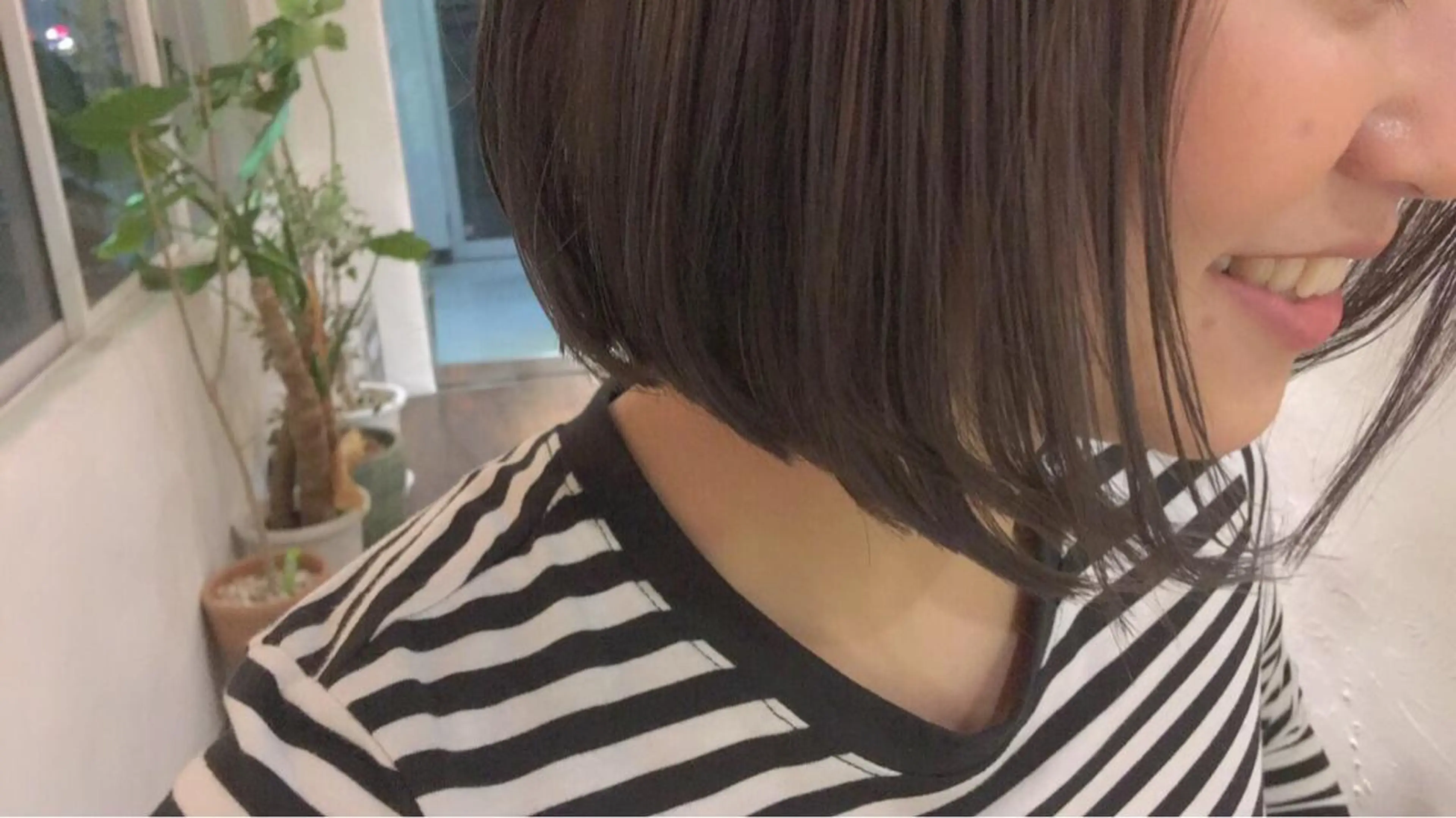 ショート カラー パーマ ヘアアレンジ グレージュ ボブ エグチ アキラのヘアスタイル
