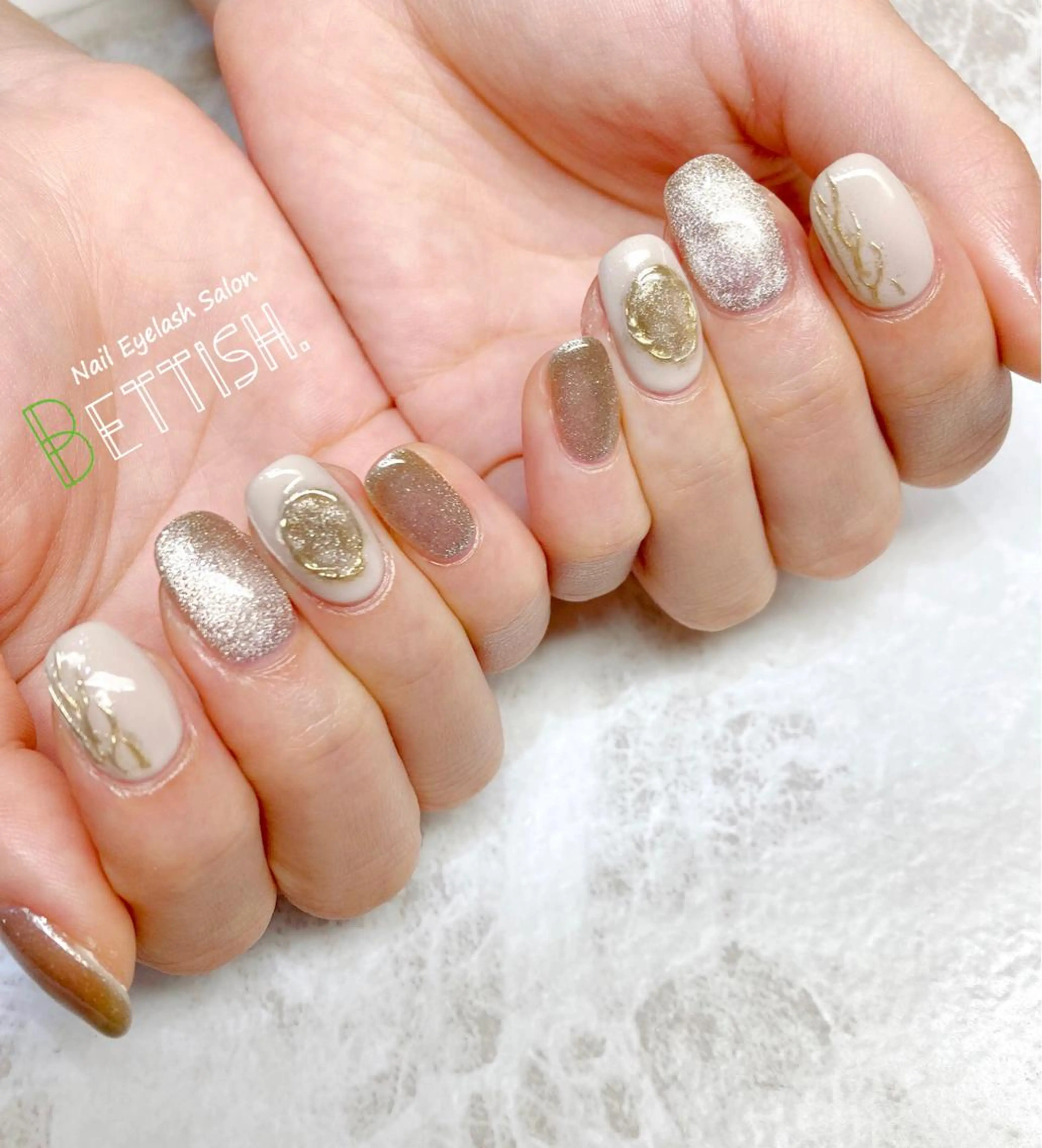 ネイル ハンドネイル BETTISH. KUMIKO☺︎︎のネイルデザイン