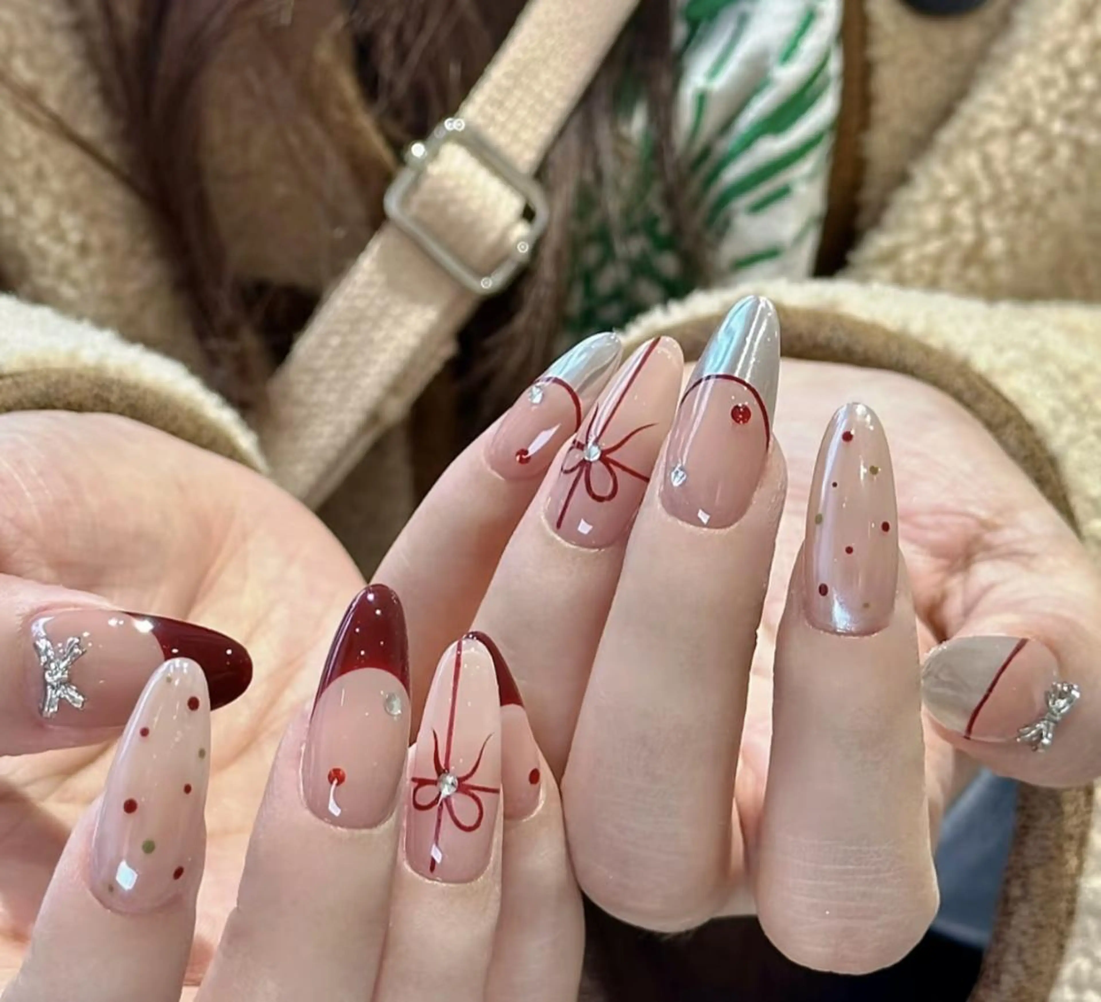 ネイル By moonネイル 🌷ワンホン/韓国風のネイルデザイン