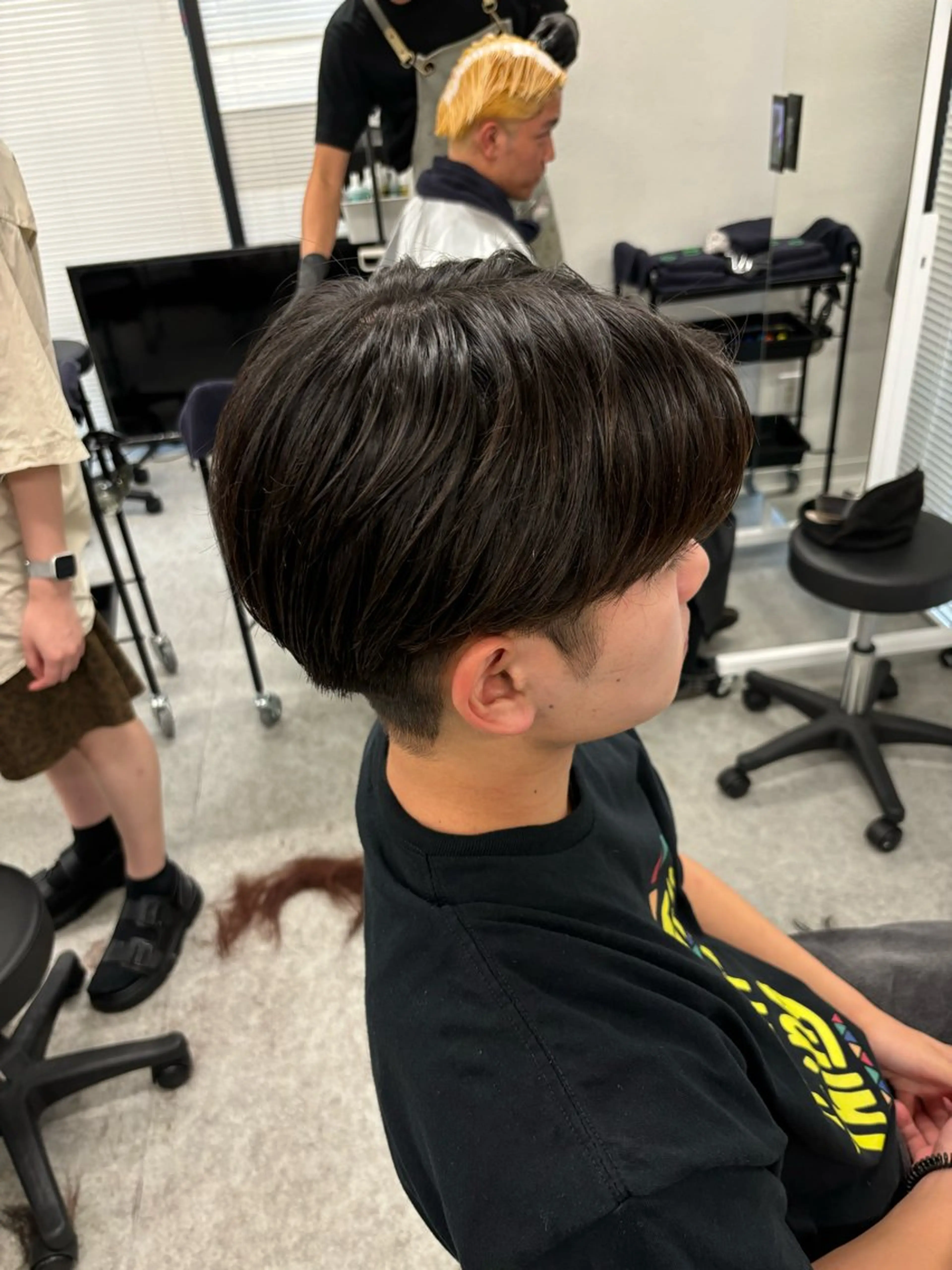 ショート メンズ カット ヘッドスパ ヘアセット 🫧韓国風透明感 ヘア🫧towaのヘアスタイル