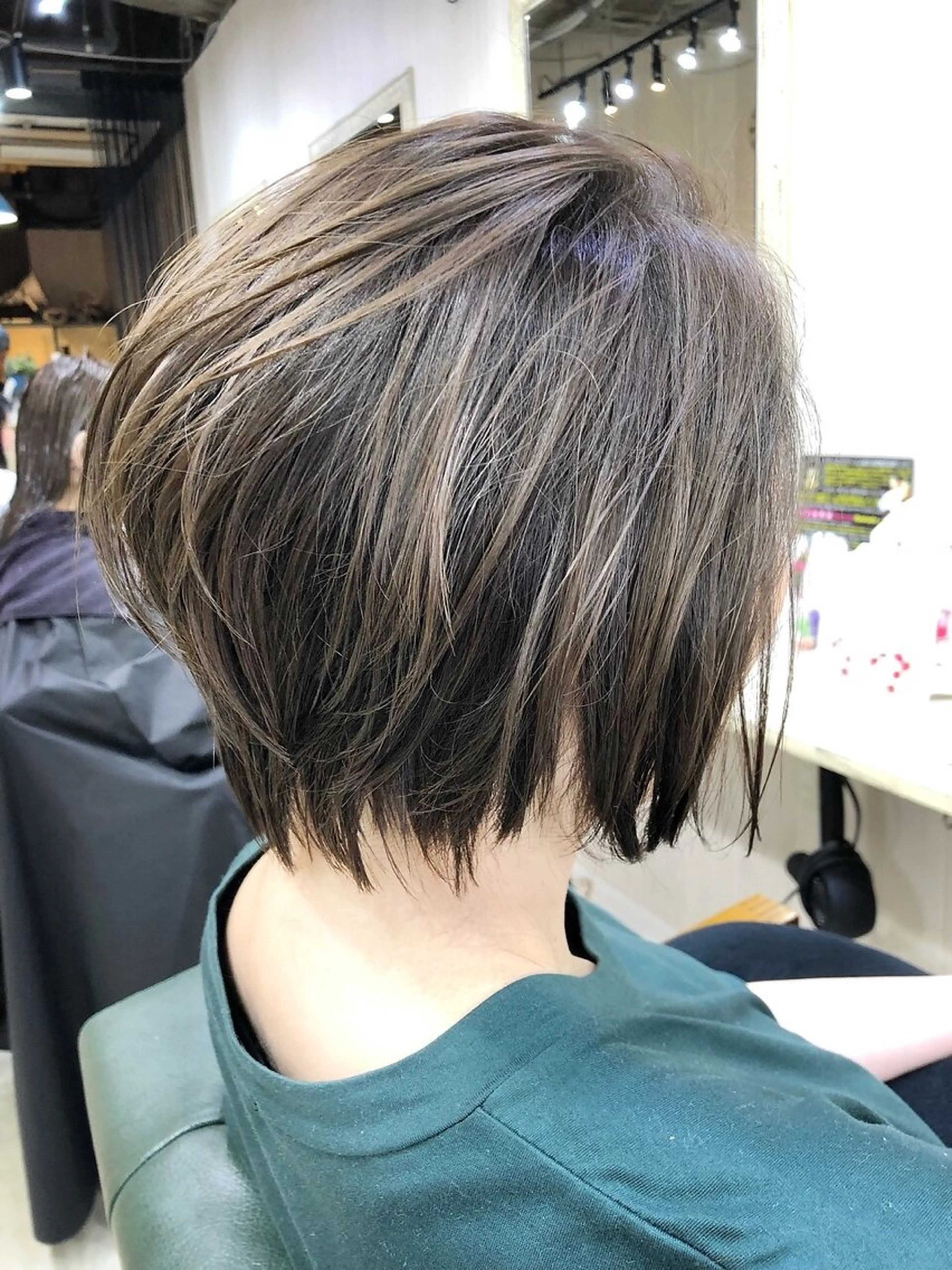 ショートボブ✖️カラー✖️トリートメントの写真