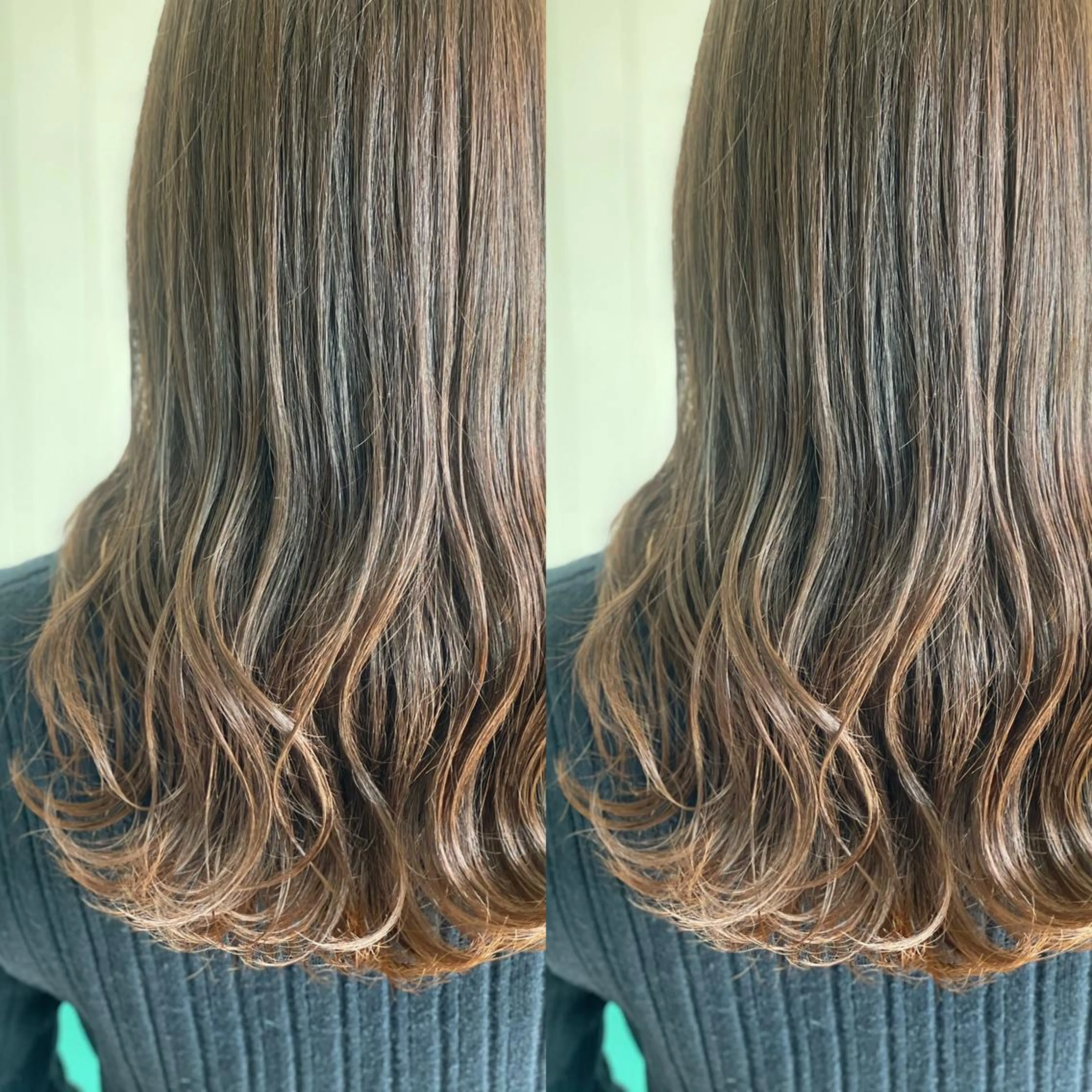 ロング カラー ベージュカラー ブラウンカラー Snaly カラー特化ページのヘアスタイル