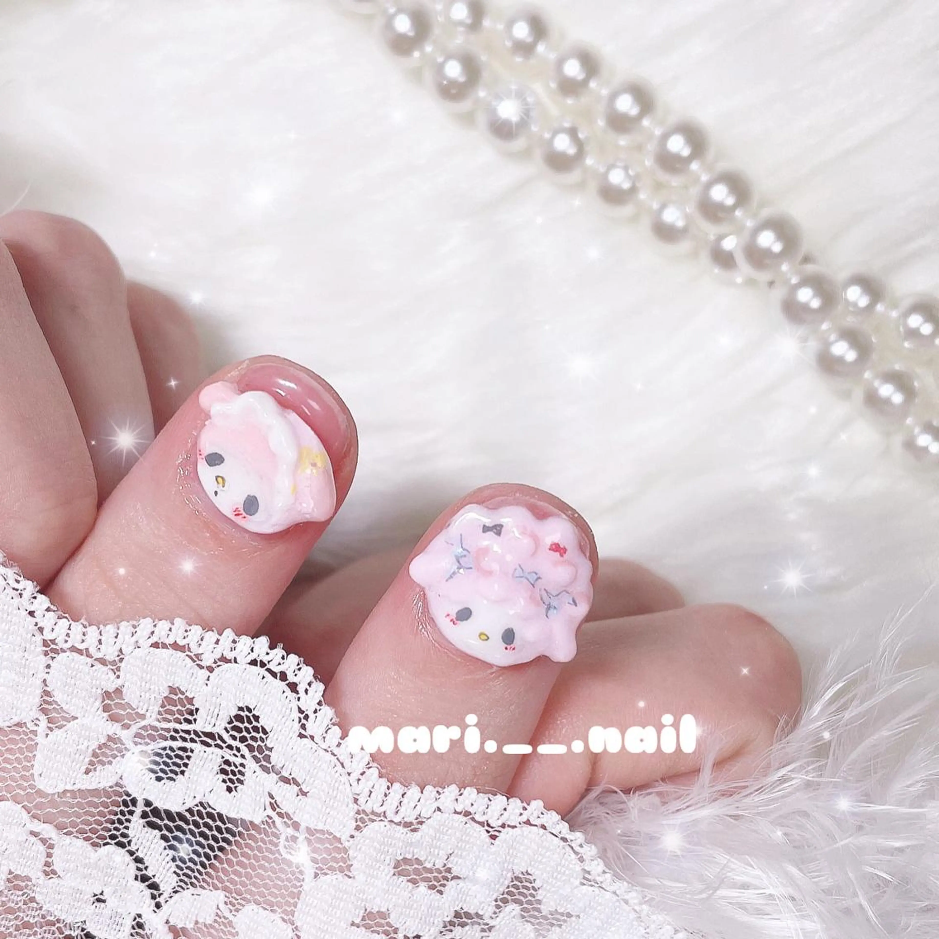 ネイル 🎀 Mayu 🎀痛ネイルのネイルデザイン