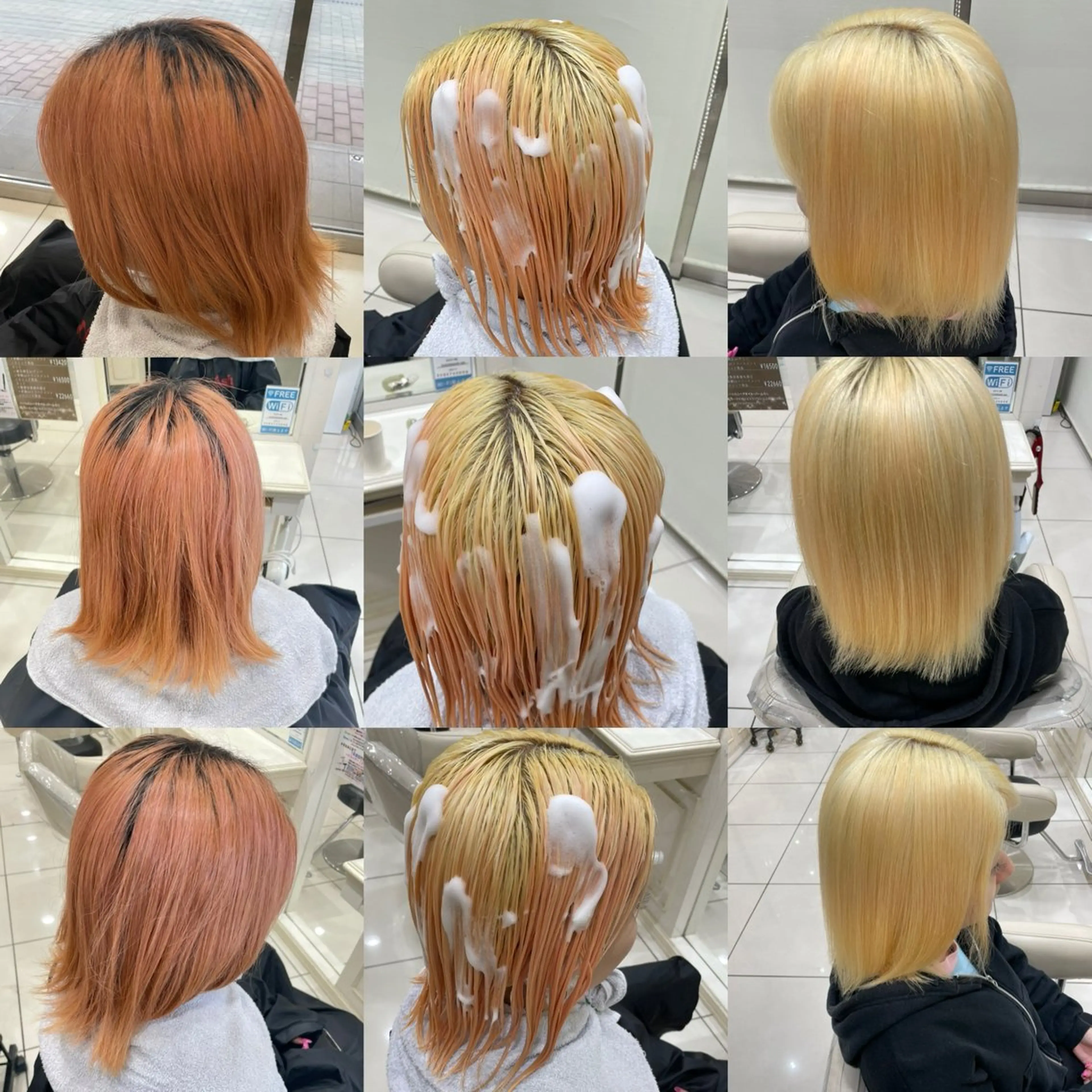 カット＋ダブルカラー＋トリートメントの写真