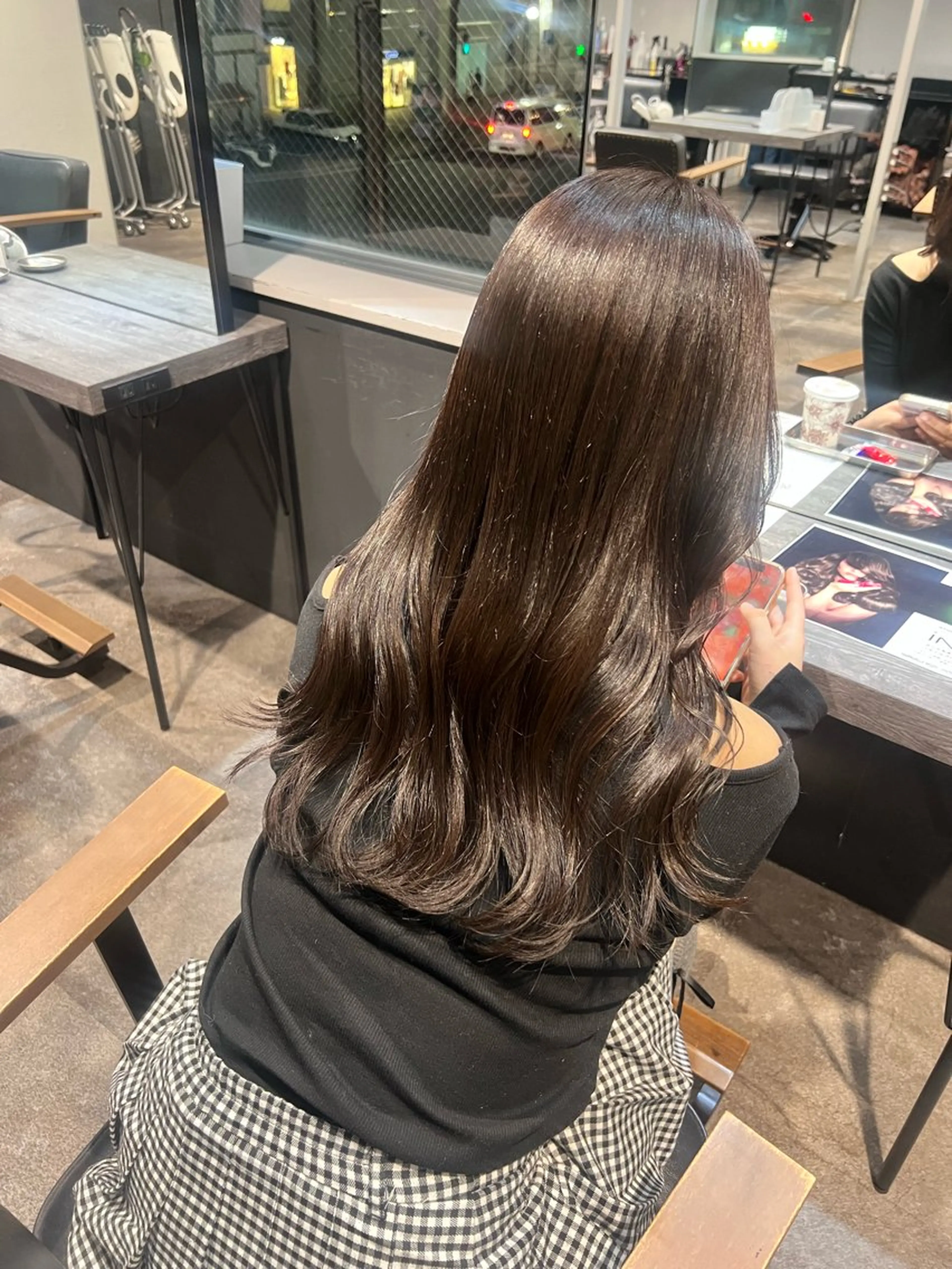 カラー カット ヘアカラー 長谷 朋美のヘアスタイル