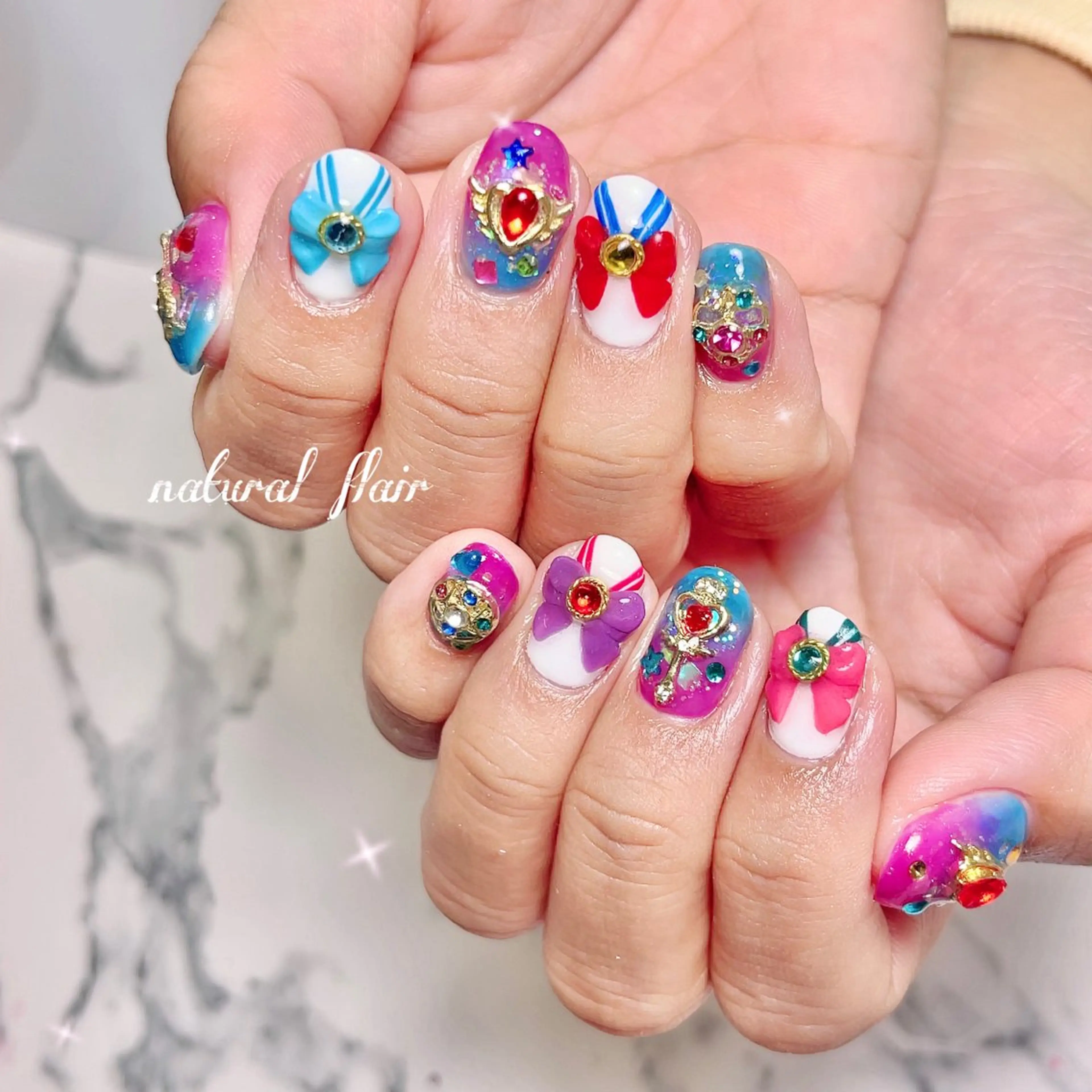 ネイル natural flairのネイルデザイン