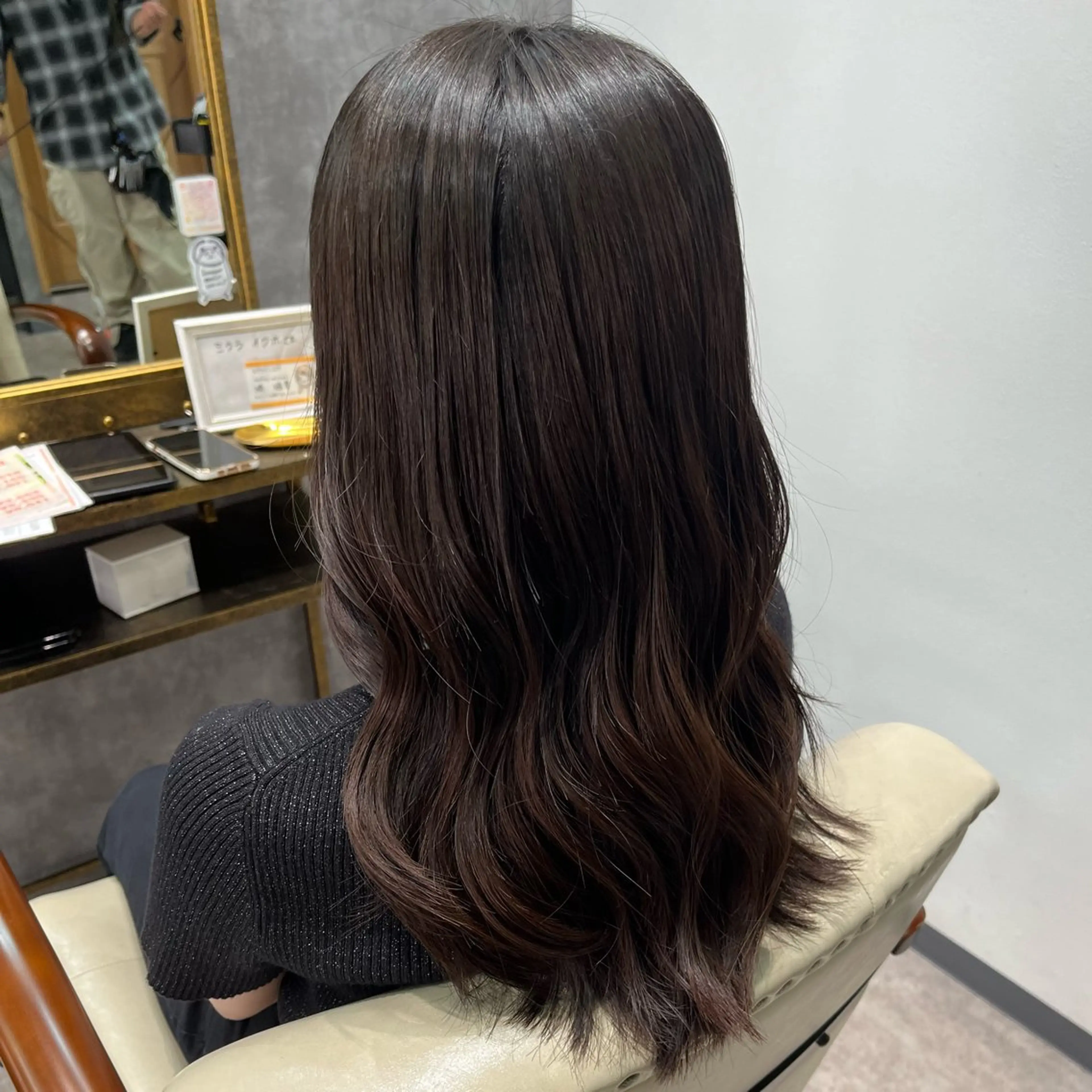 ロング 勝 瑞貴のヘアスタイル