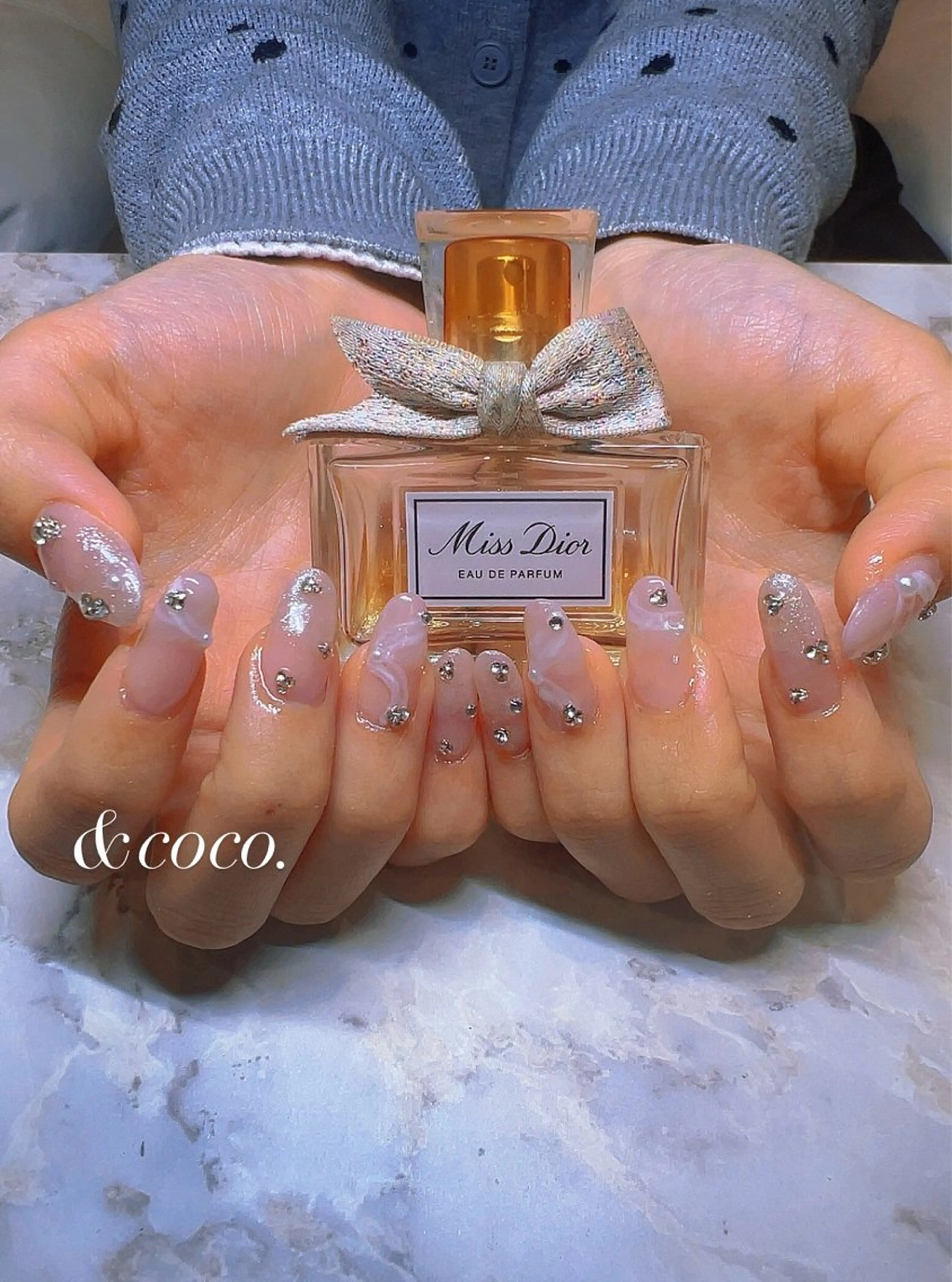 ネイル 成人式 ハンドネイル ＆coco.所属・＆ coco.のネイルデザイン