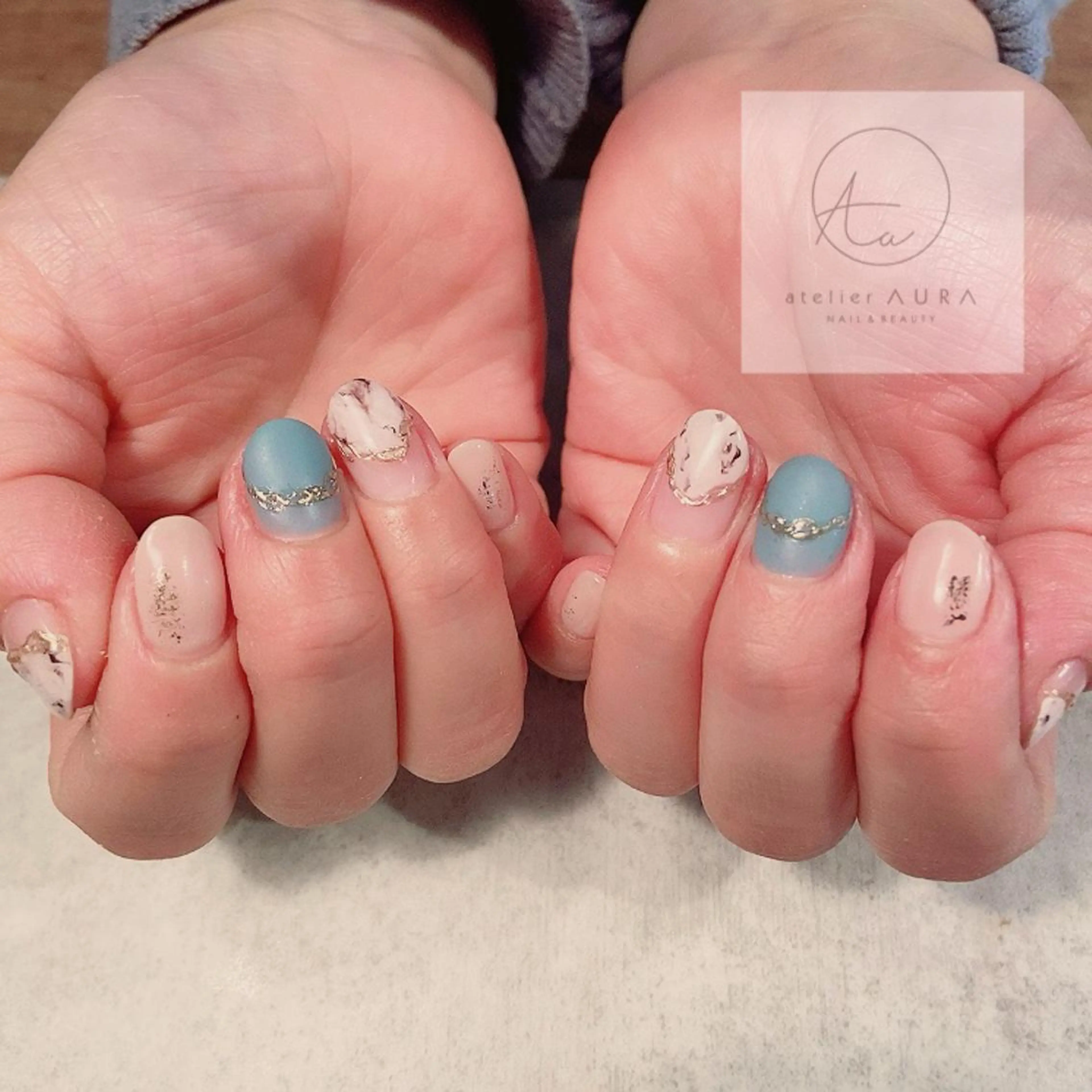 ネイル atelier AURA ｱﾄﾘｴ ｱｳﾗ所属・atelier AURAのネイルデザイン