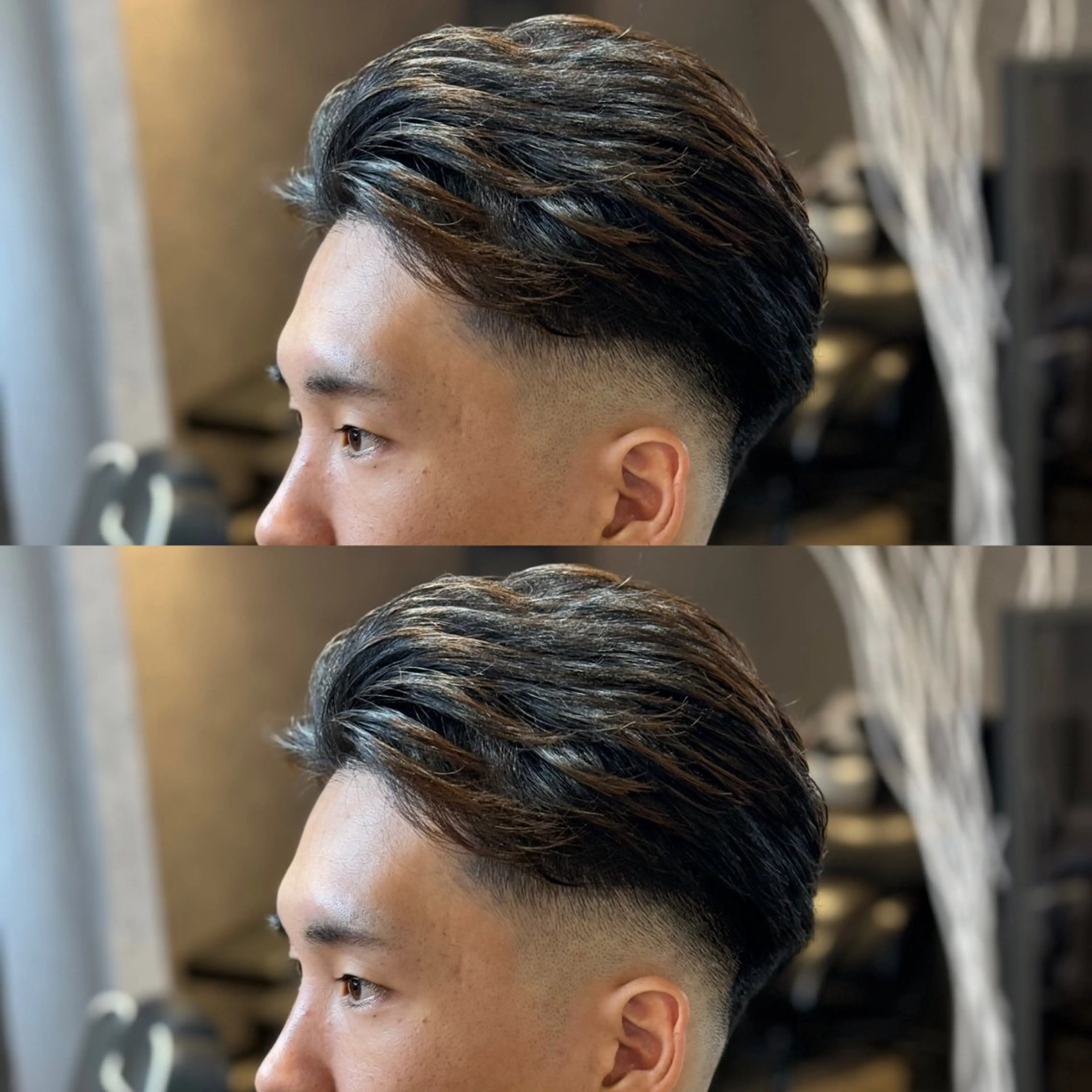 ミディアム カラー パーマ メンズ 泰成/メンズ特化/ フェード/ツイスパのヘアスタイル