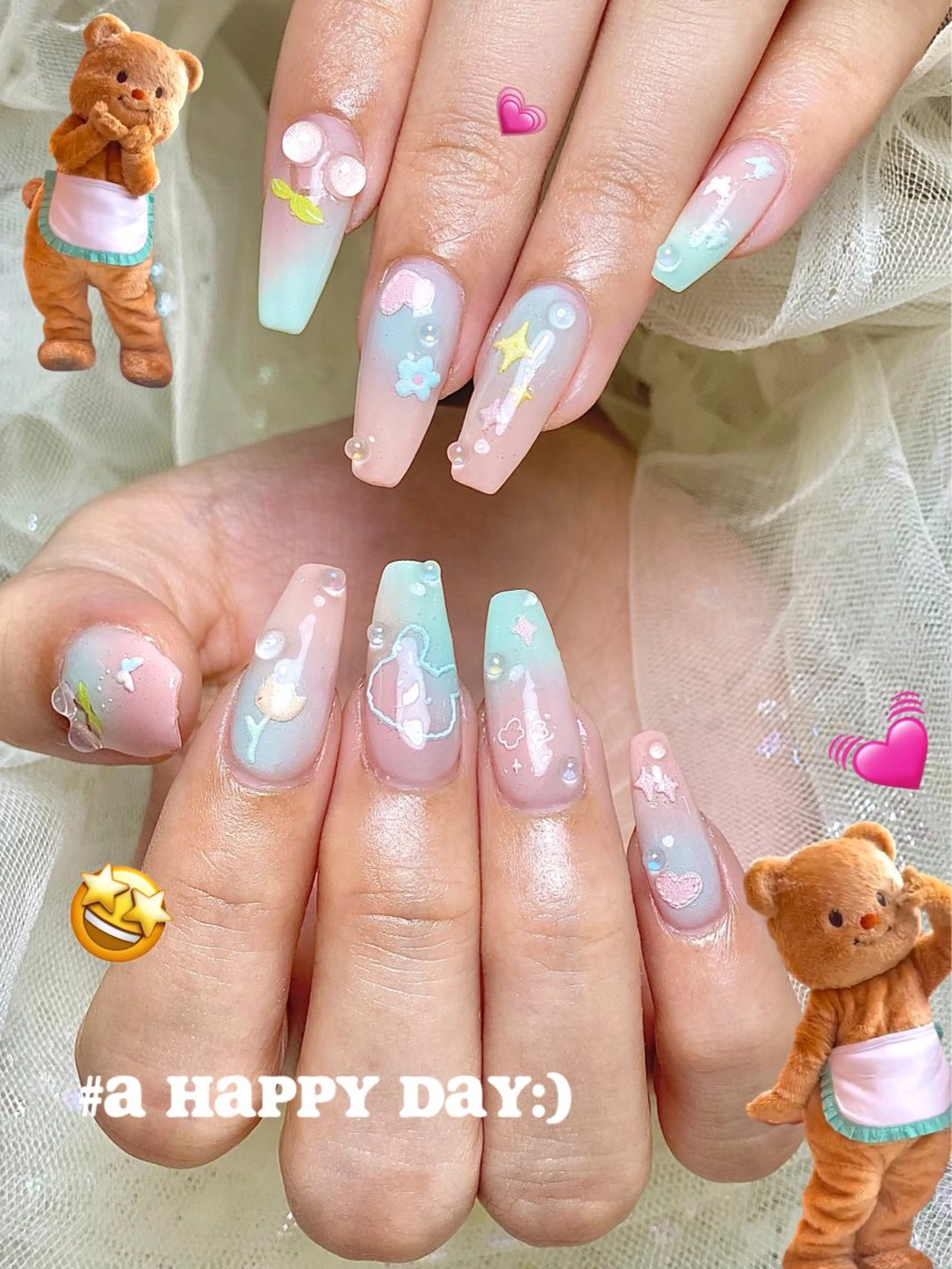 ネイル ニュアンスネイル Candy nailのネイルデザイン