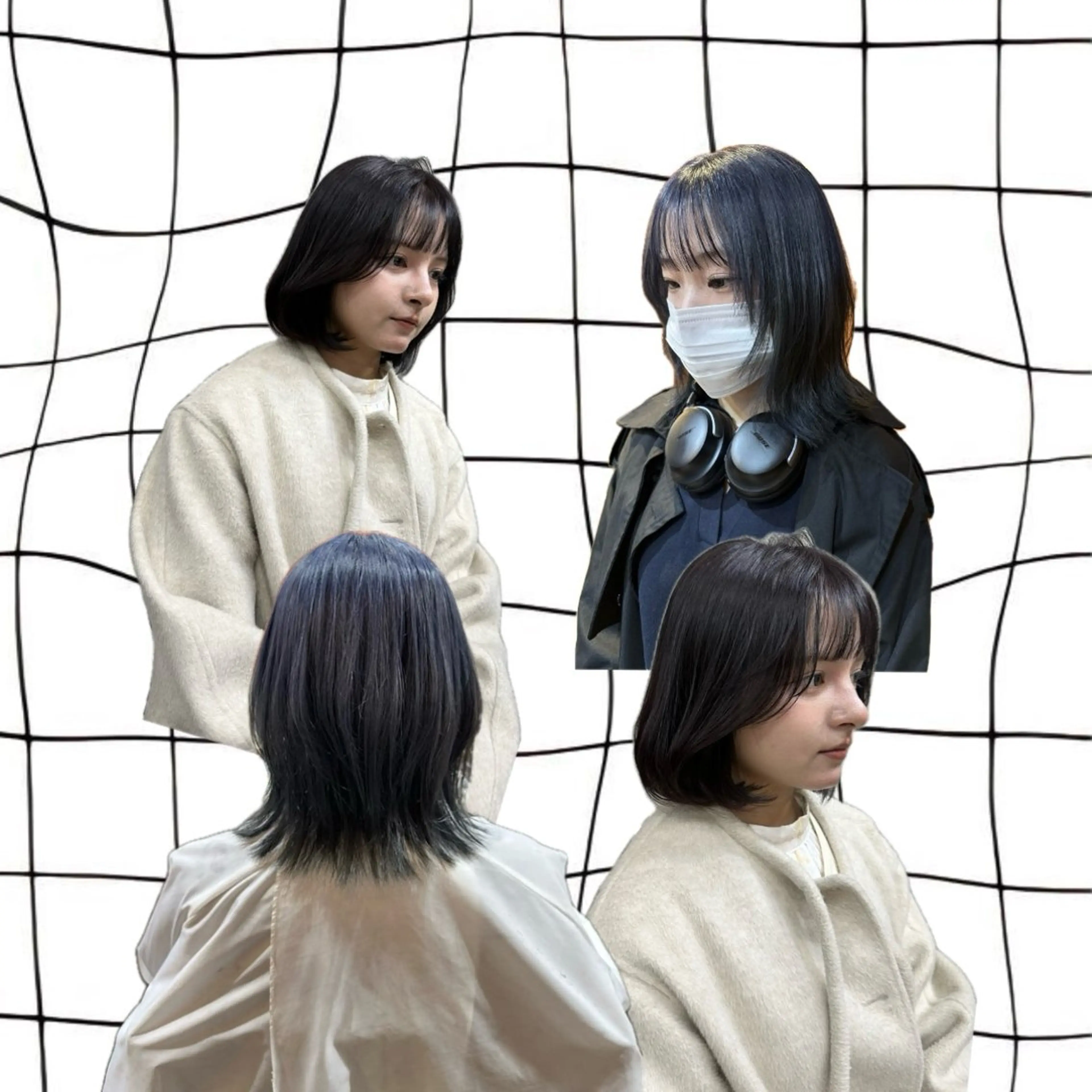 ショート カット ヘアカラー トリートメント Ran /髪質改善 /こだわりカットのヘアスタイル