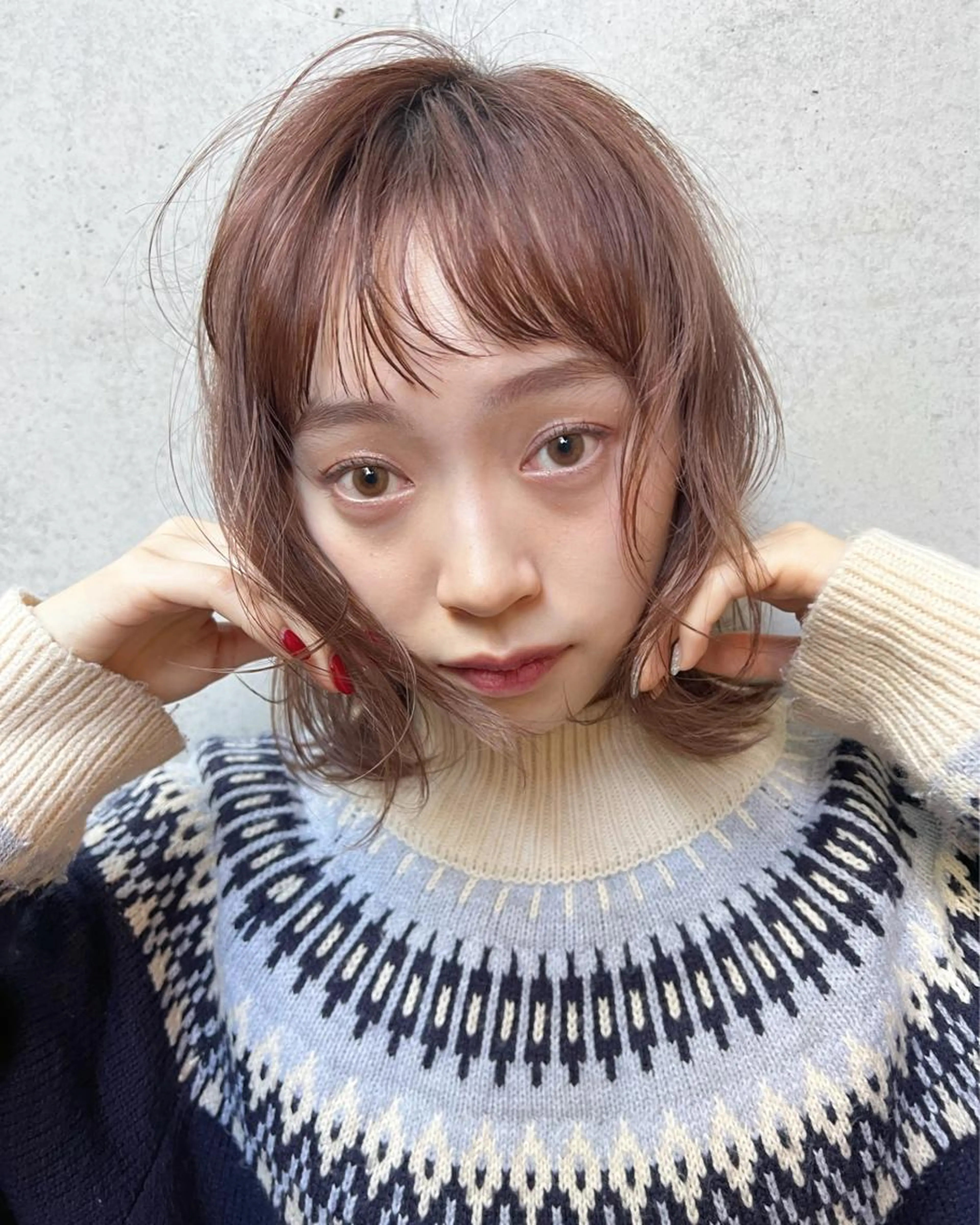 <19時以降限定>学生限定✨特別価格✂︎自然なヘアスタイルが好き‼️ショートorボブカット&パーマ💕　インスタup🆗の写真