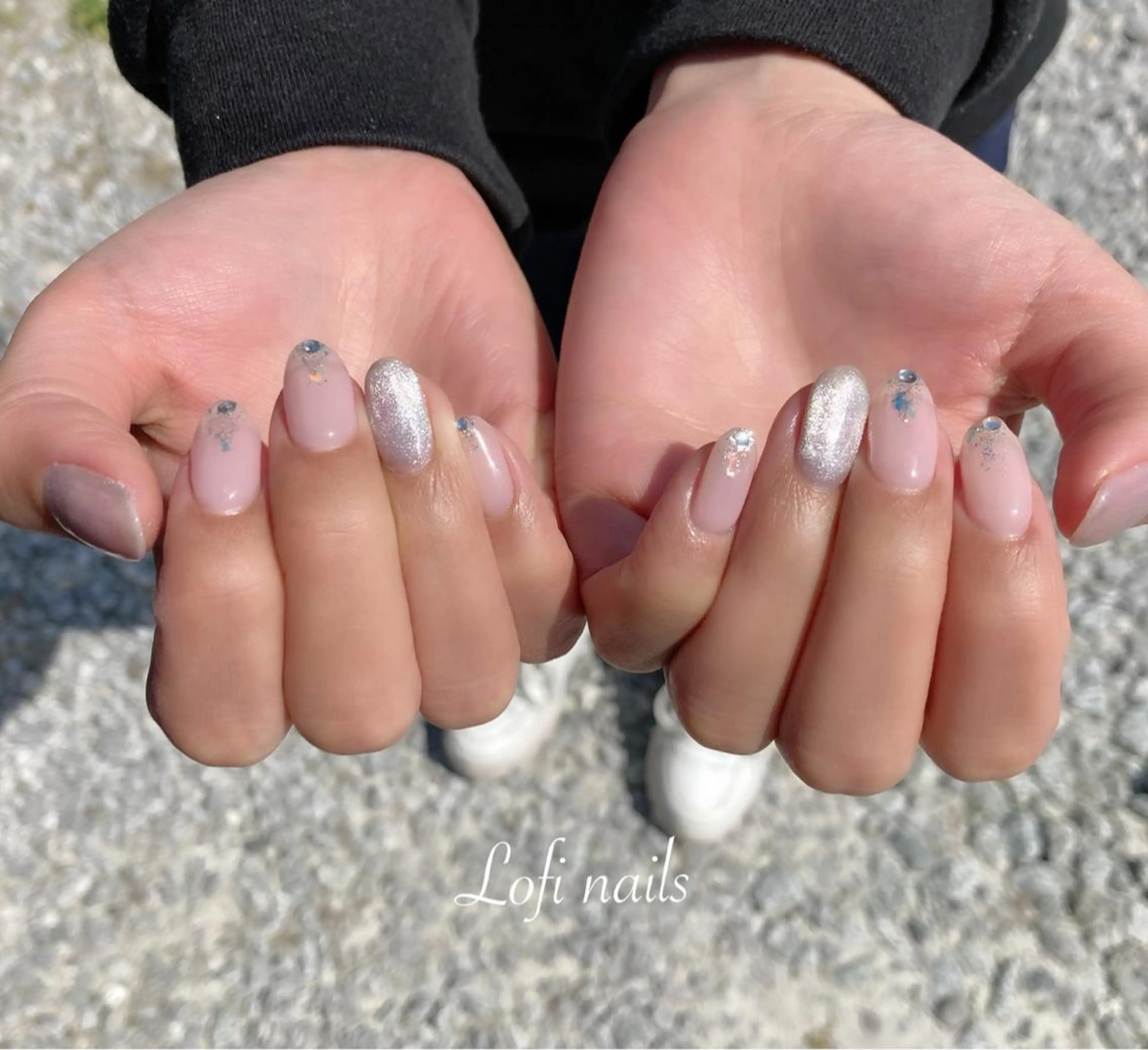 ネイル マグネットネイル Lofi nails ゆきこのネイルデザイン