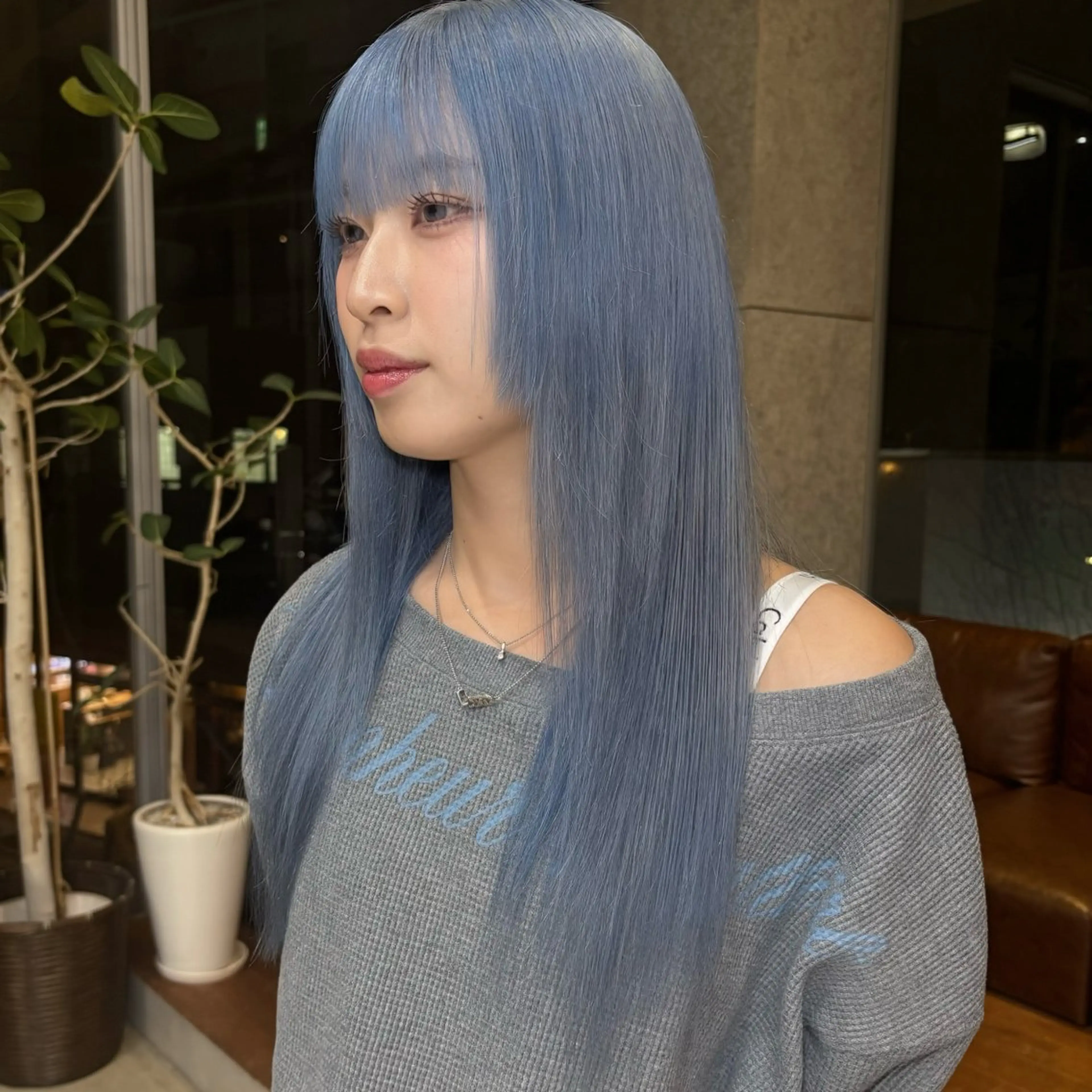 ロング カラー ヘアアレンジ ヘアカラー ブリーチカラー特化 🥣/渡邉日向のヘアスタイル