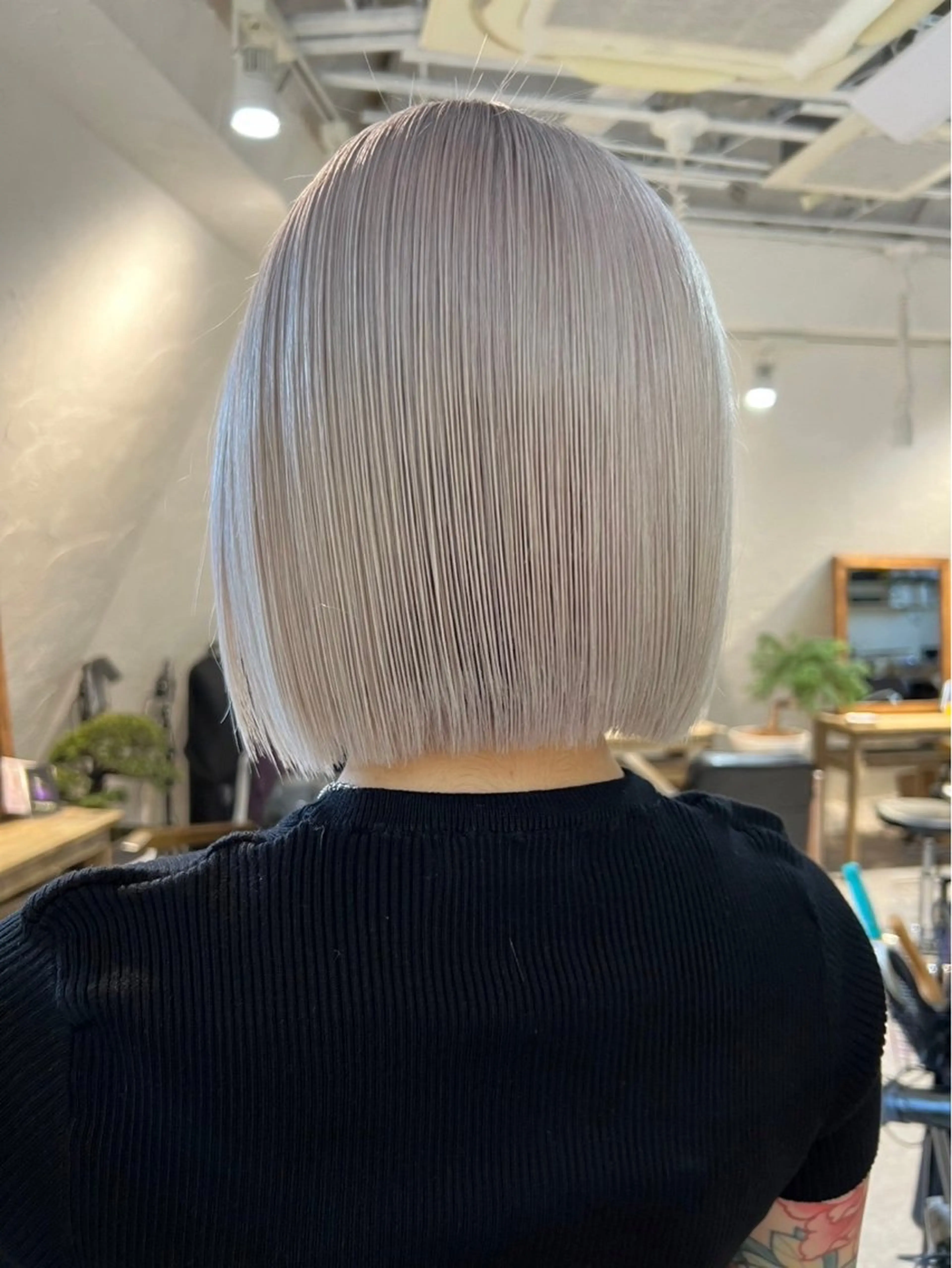 ショート カラー カット LoA lnternational Shinjuku所属・デザインカット/新宿 🕊️mao 🌿のヘアスタイル