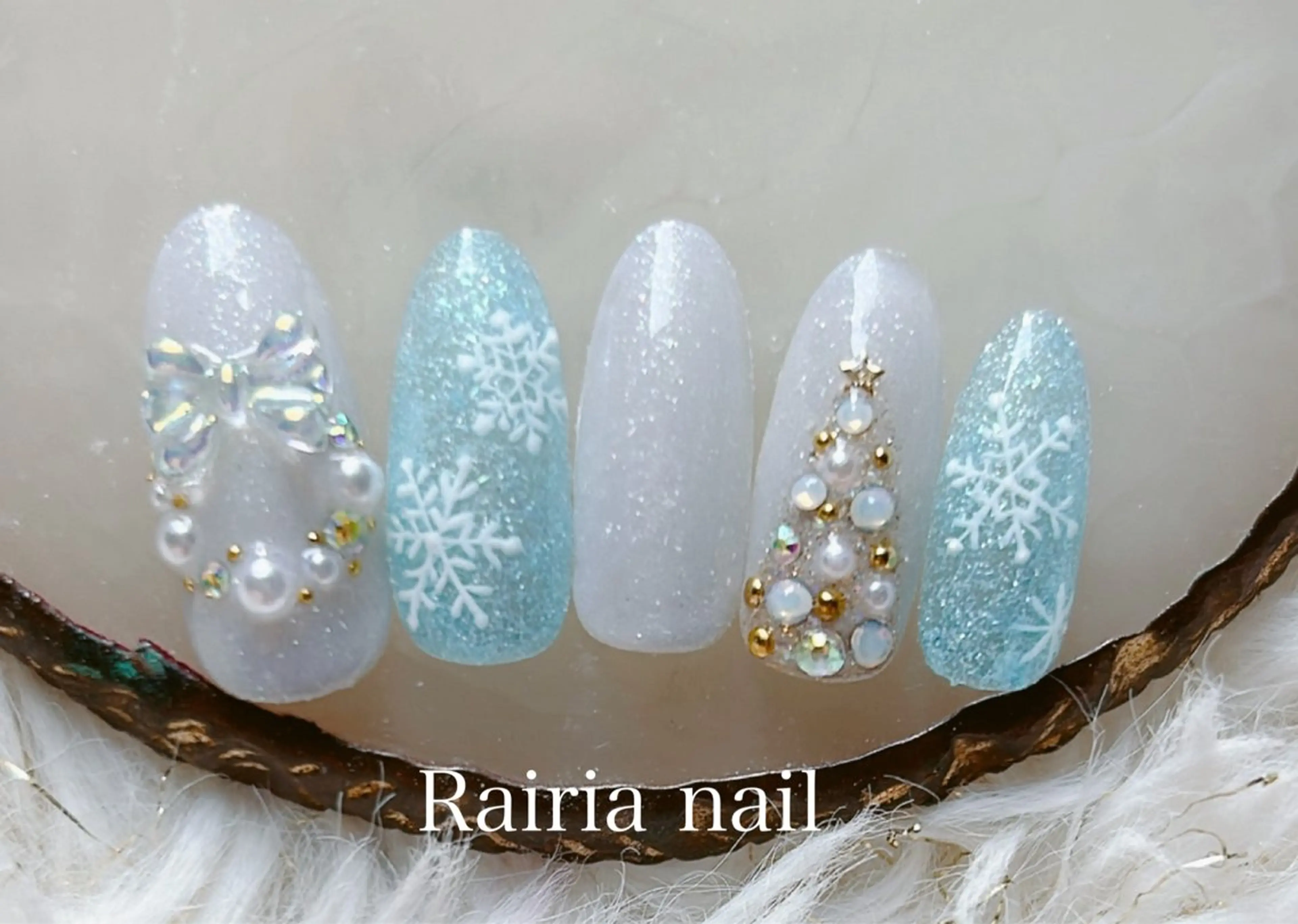 ネイル アートネイル ジェルネイル 持ち込み ニュアンスネイル パラジェル Rairia nail本八幡店のネイルデザイン