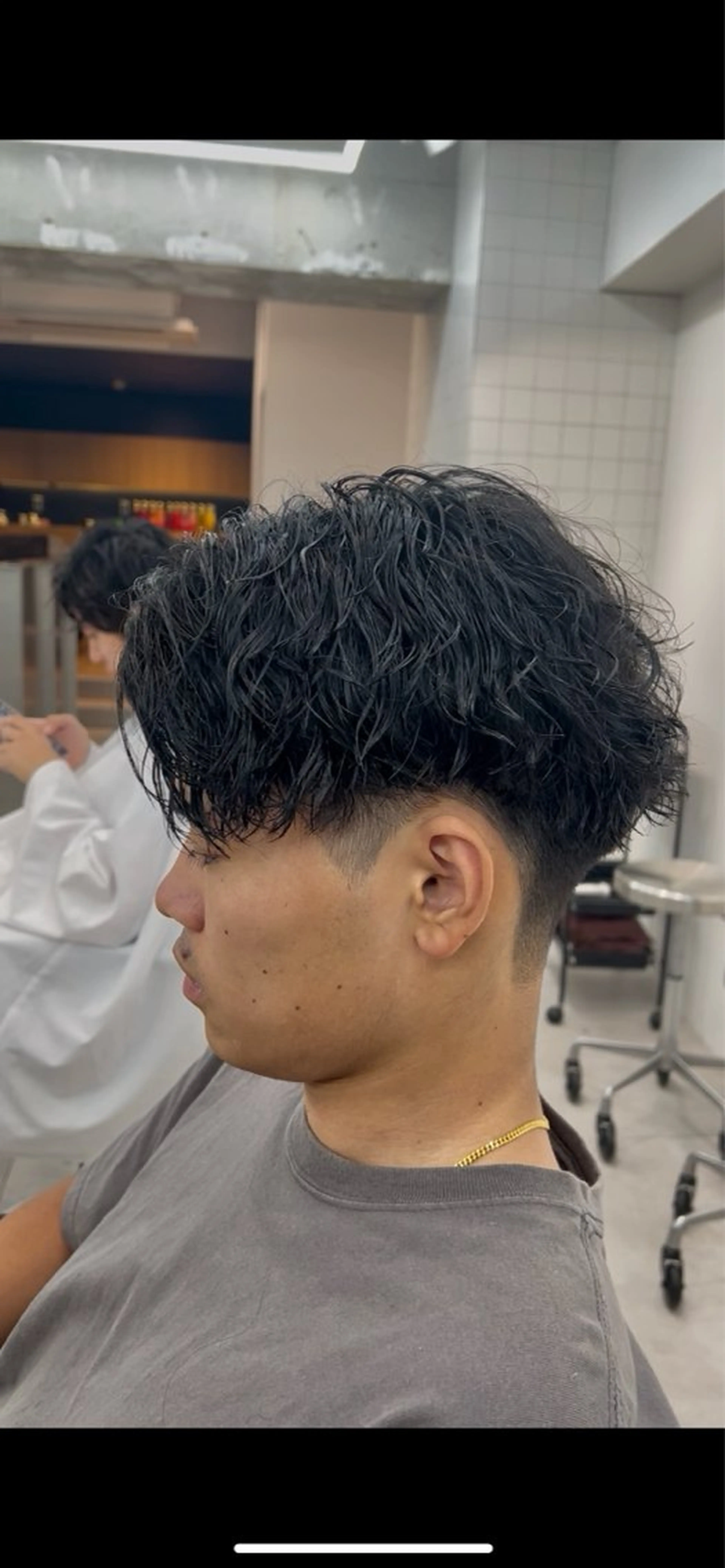 パーマ メンズ カット パーマ 齊藤輝/ メンズパーマ/大宮のヘアスタイル