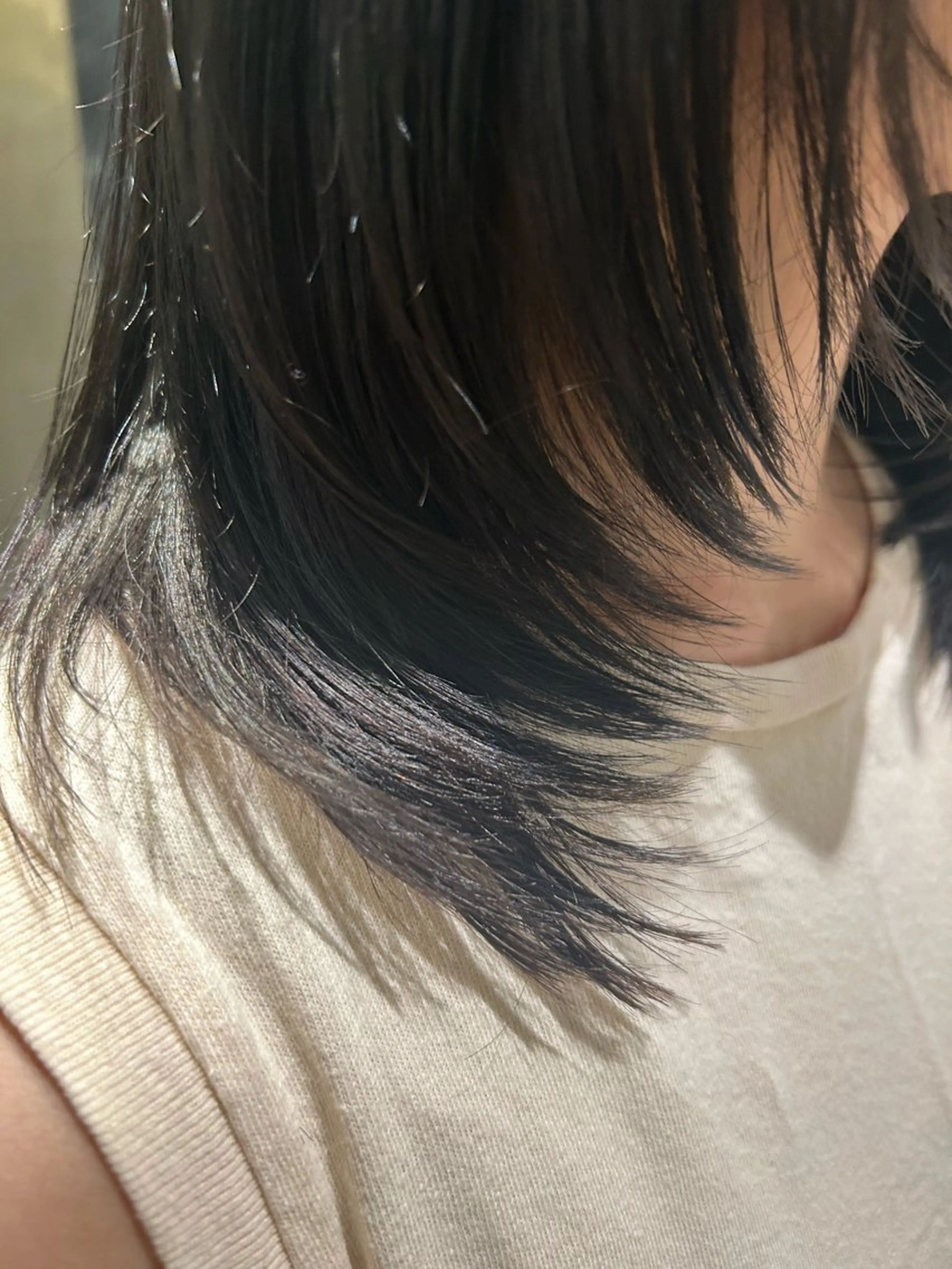 ミディアム カラー tote. 成瀬晃のヘアスタイル