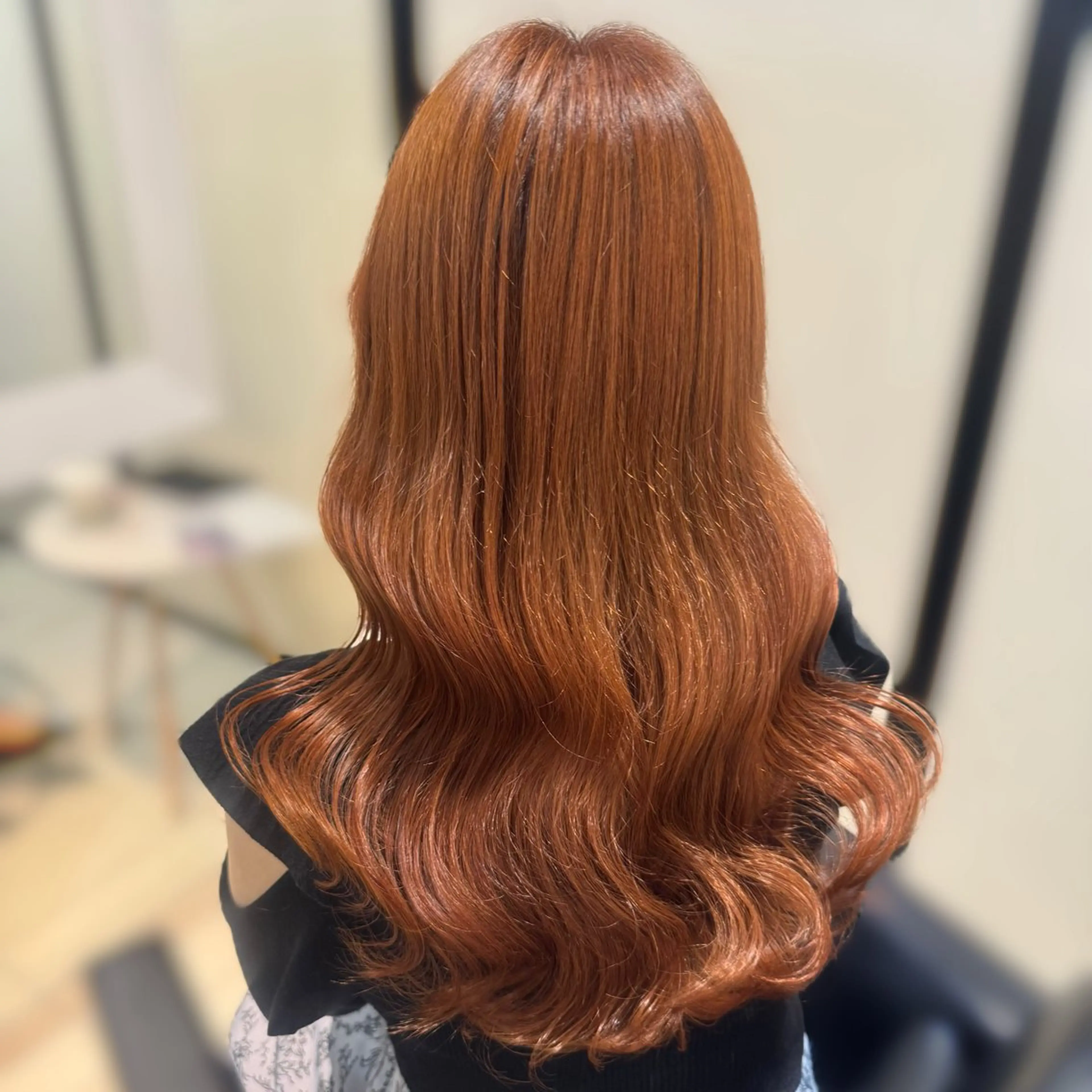 ロング カラー ヘアカラー トリートメント kana ブリーチなしカラー✨のヘアスタイル