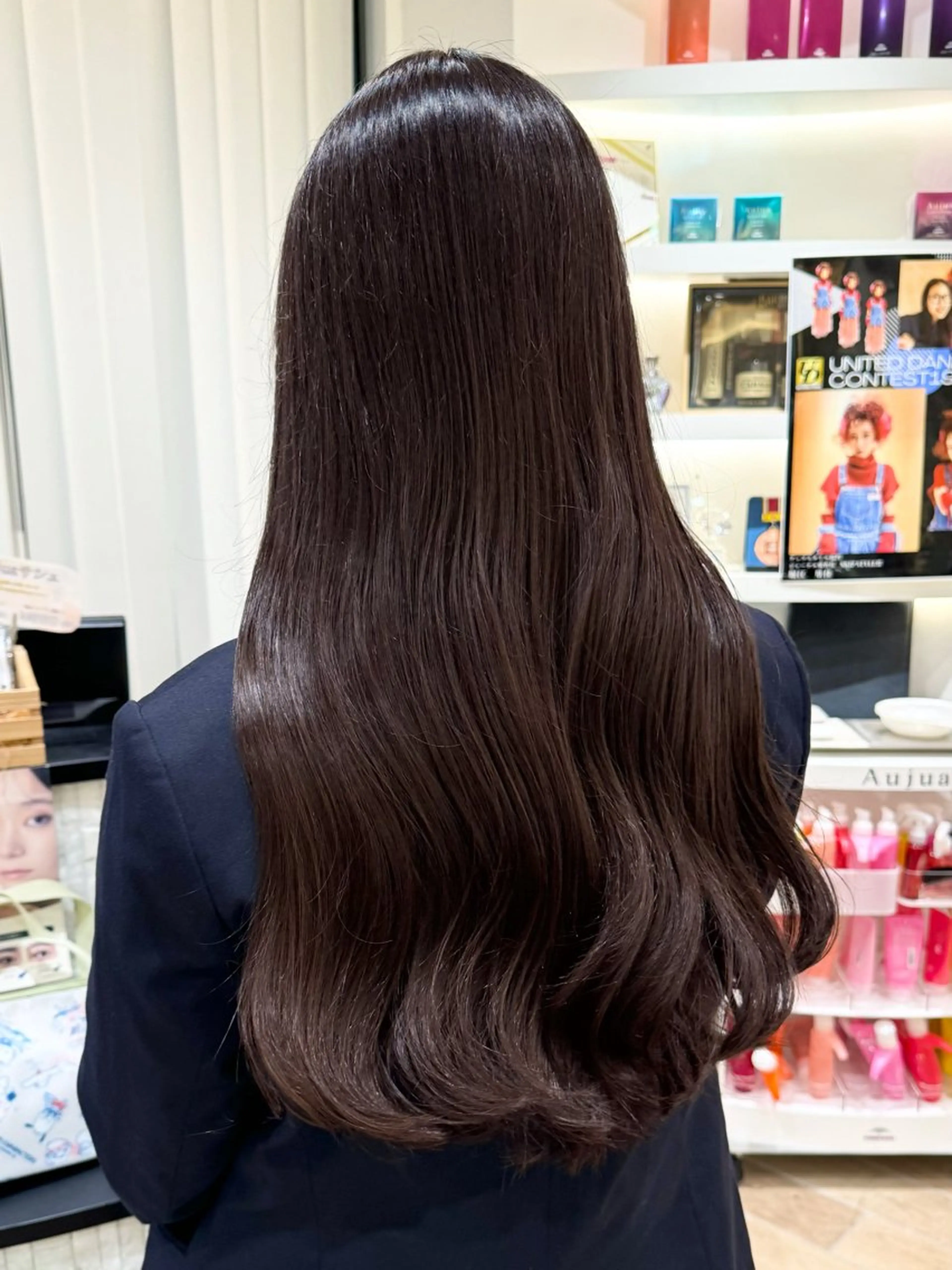 ロング カラー 垢抜け/レイヤー/ ハイトーン/アスナのヘアスタイル