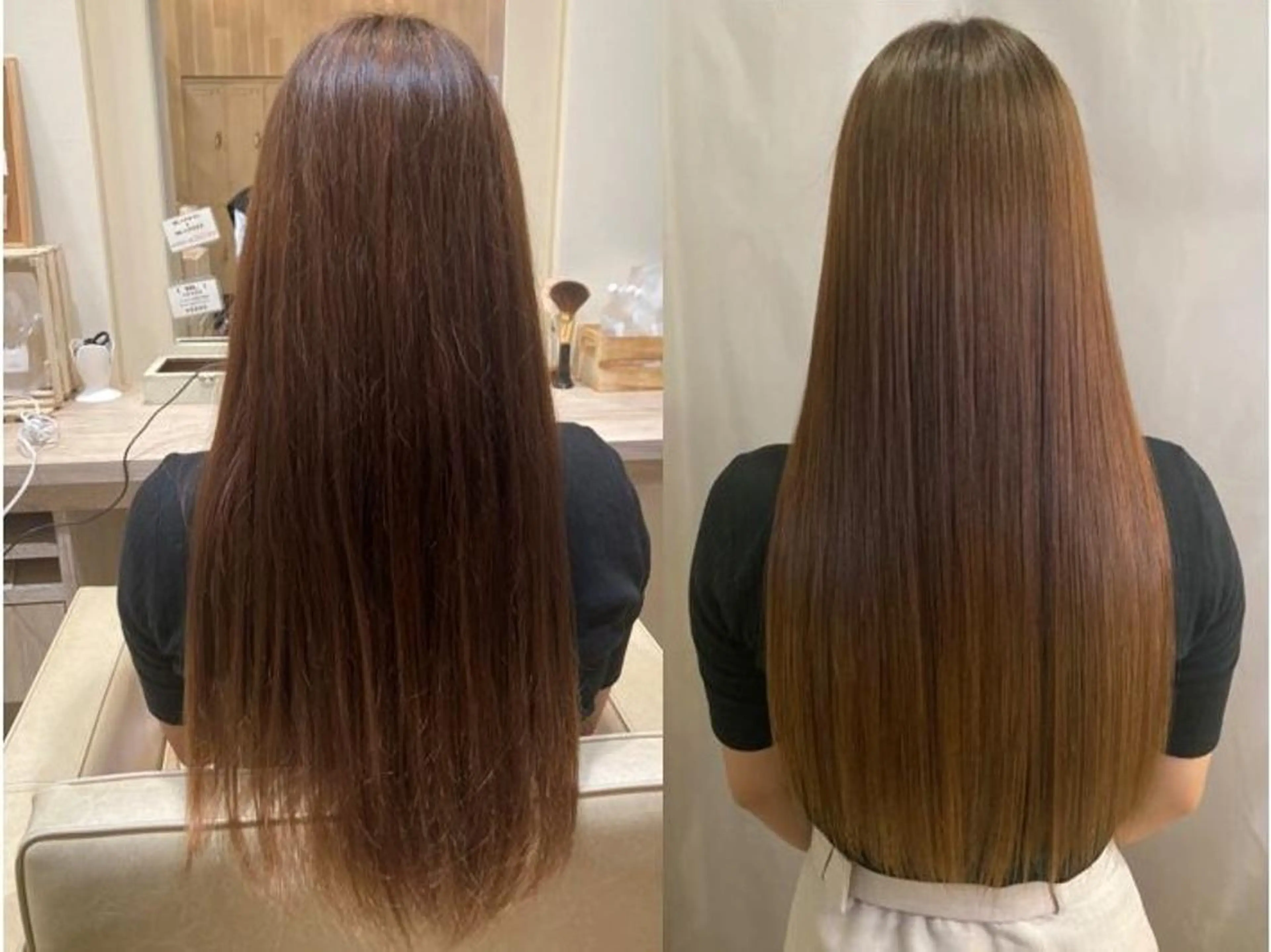 酸性ストレート＋カット＋トリートメントの写真