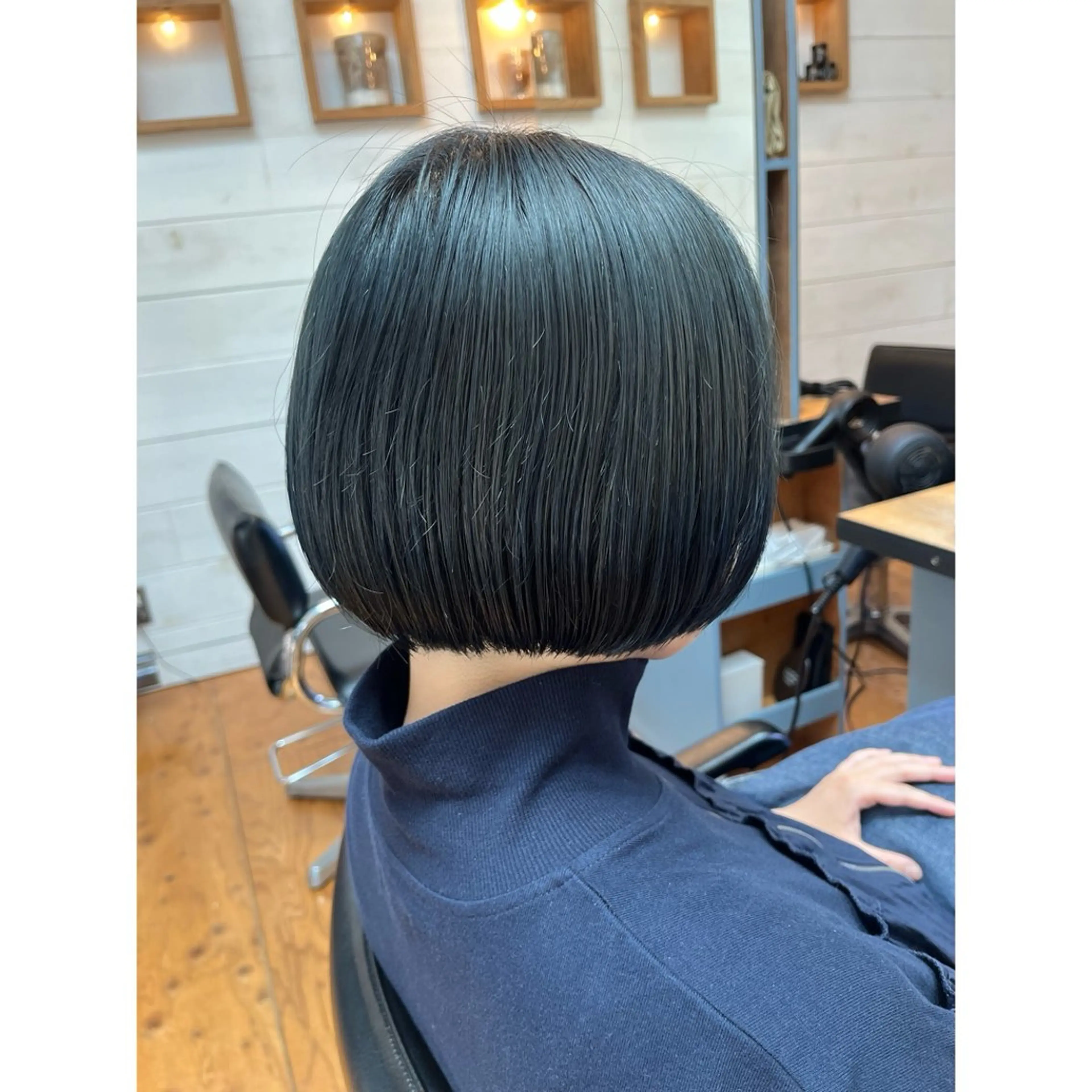 ショート カラー ボブ 髪質改善 ショートヘア トリートメント Lagom(ラゴム) なかだのヘアスタイル