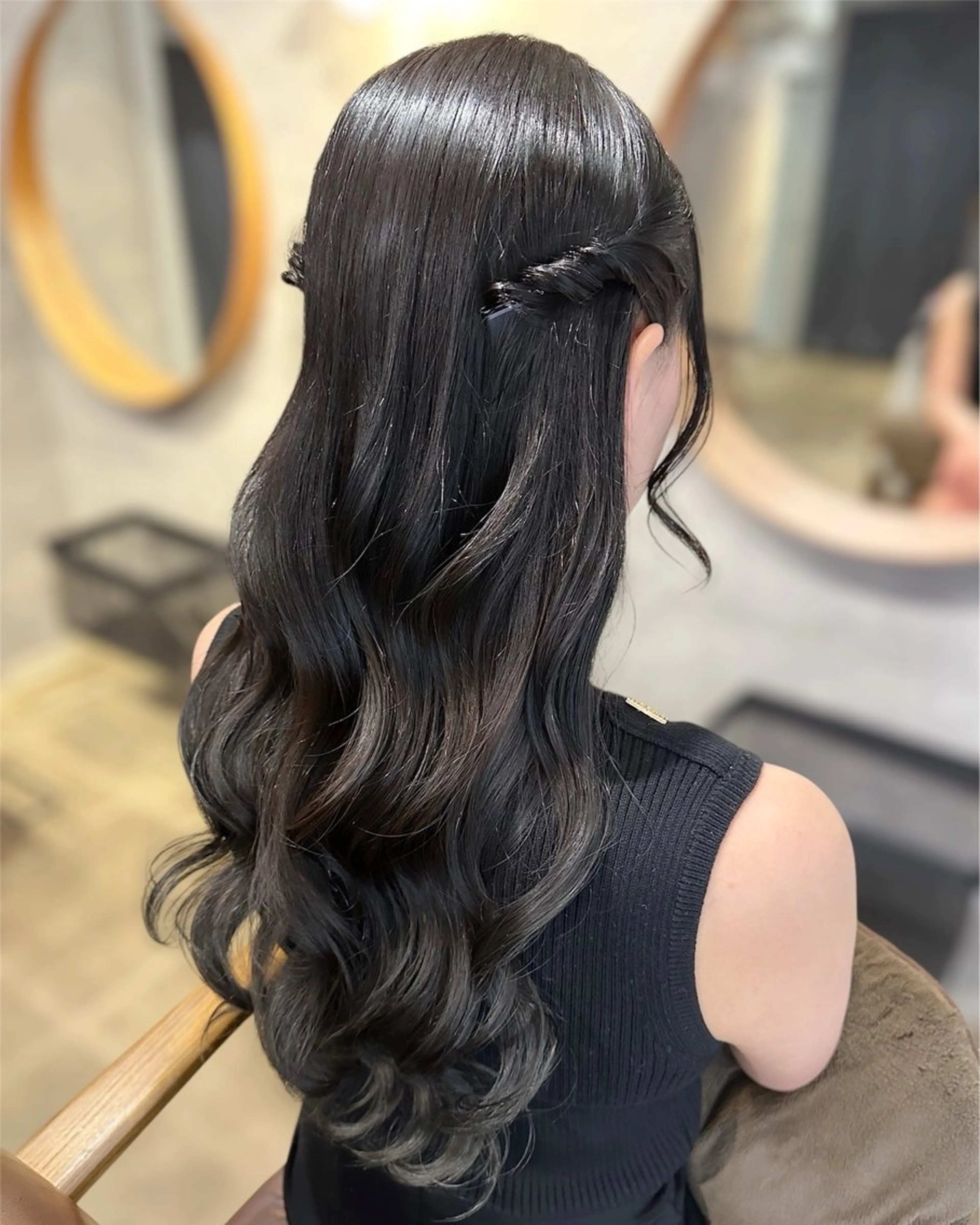 ロング ヘアアレンジ ヘアセット┊お呼ばれ ┊お出かけ┊wadaのヘアスタイル