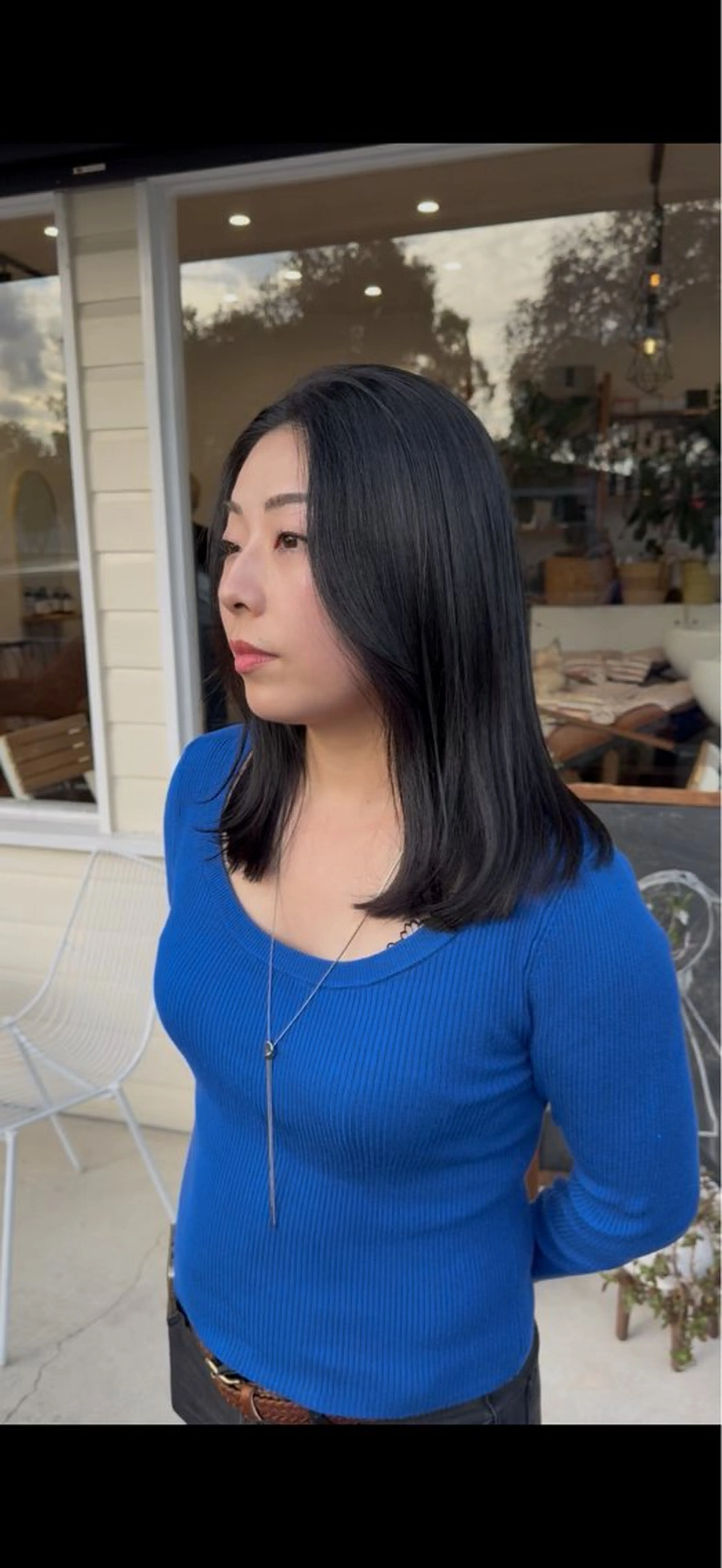 ミディアム カット 縮毛矯正 Zina吉祥寺 /縮毛矯正/美髪✨のヘアスタイル