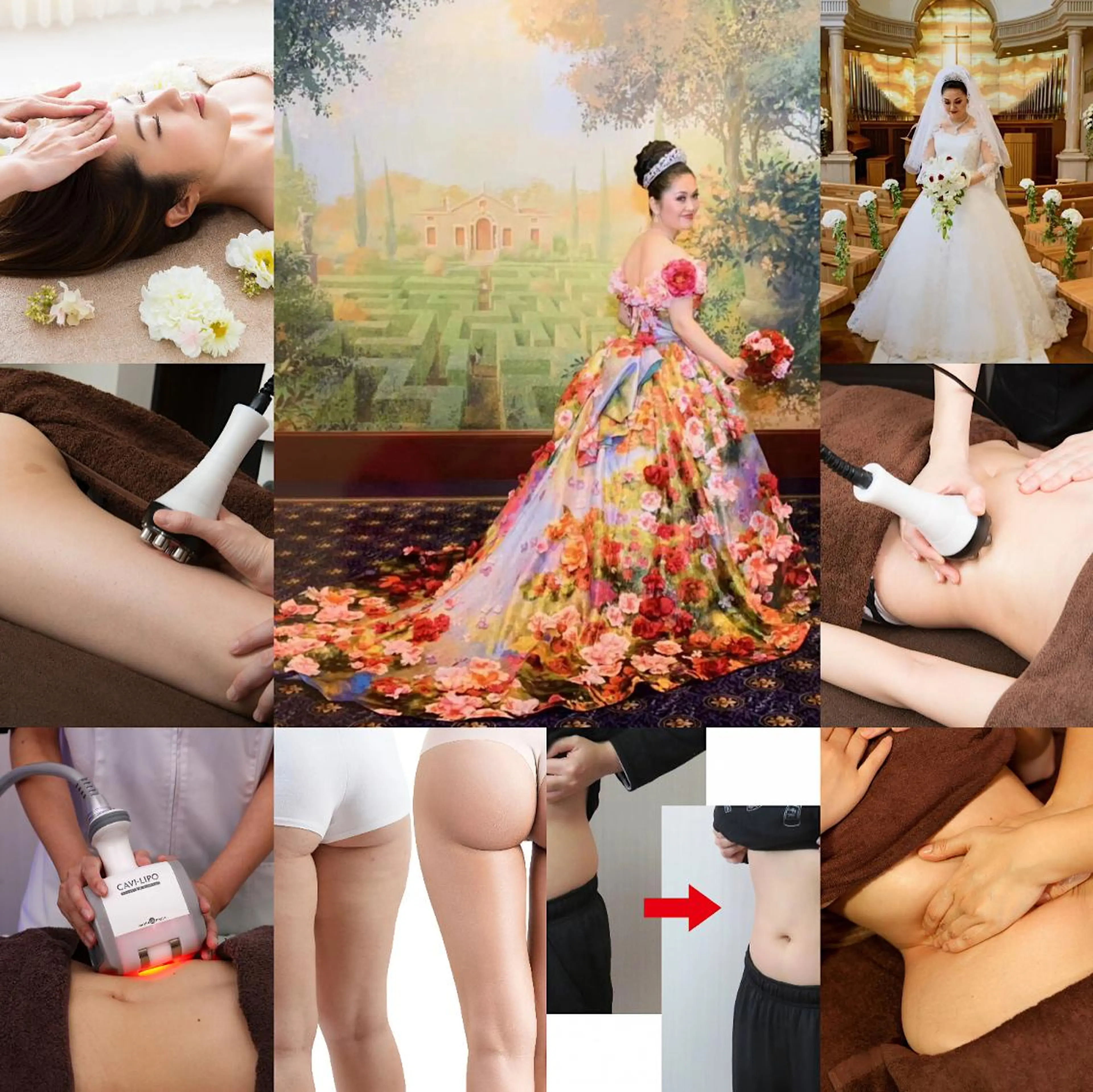 33【ハイパーナイフ&ハイパーシェイプ】インド式痩身小顔オーダーメイド120分12,880円の写真