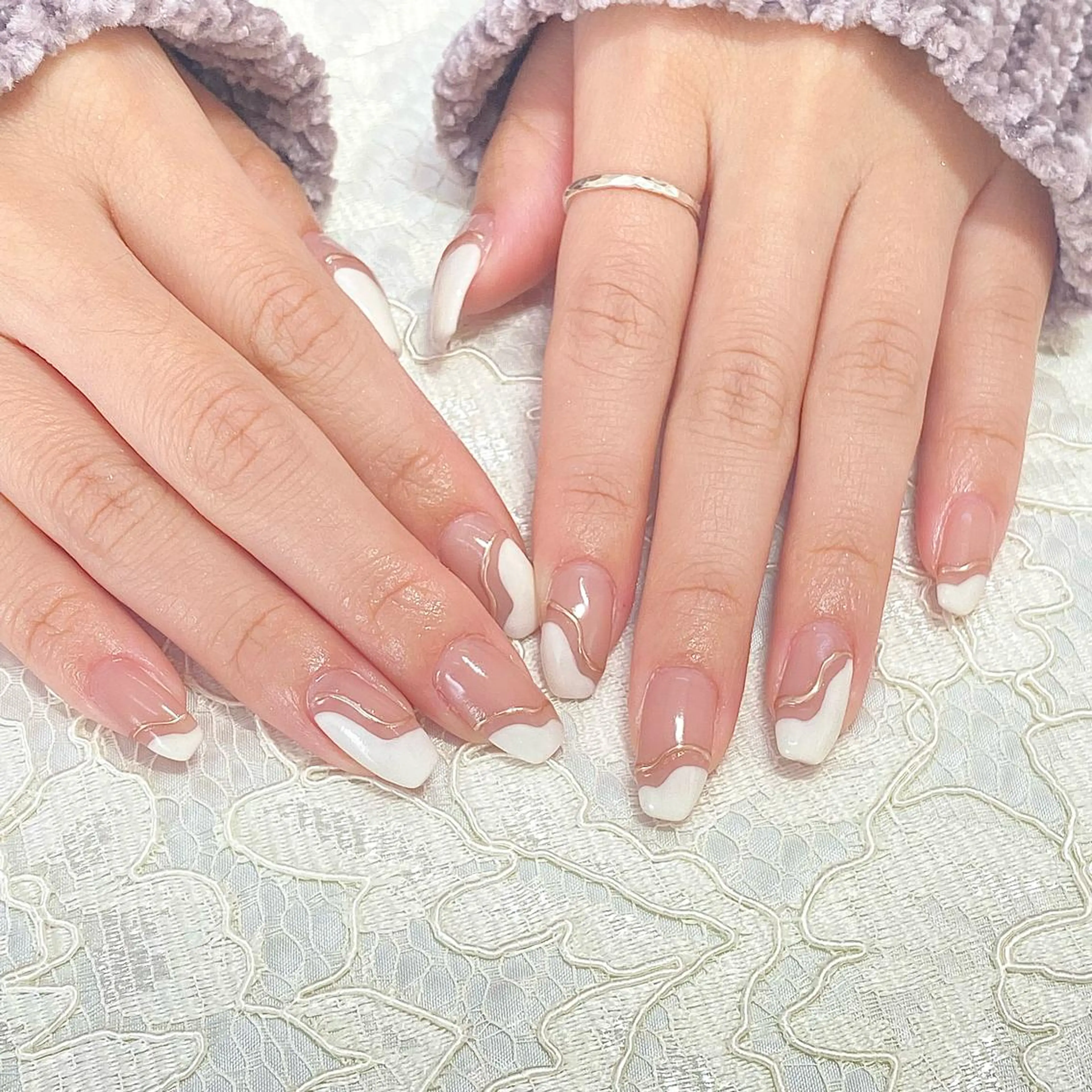 ネイル ハンドネイル M nail はやまうららのネイルデザイン