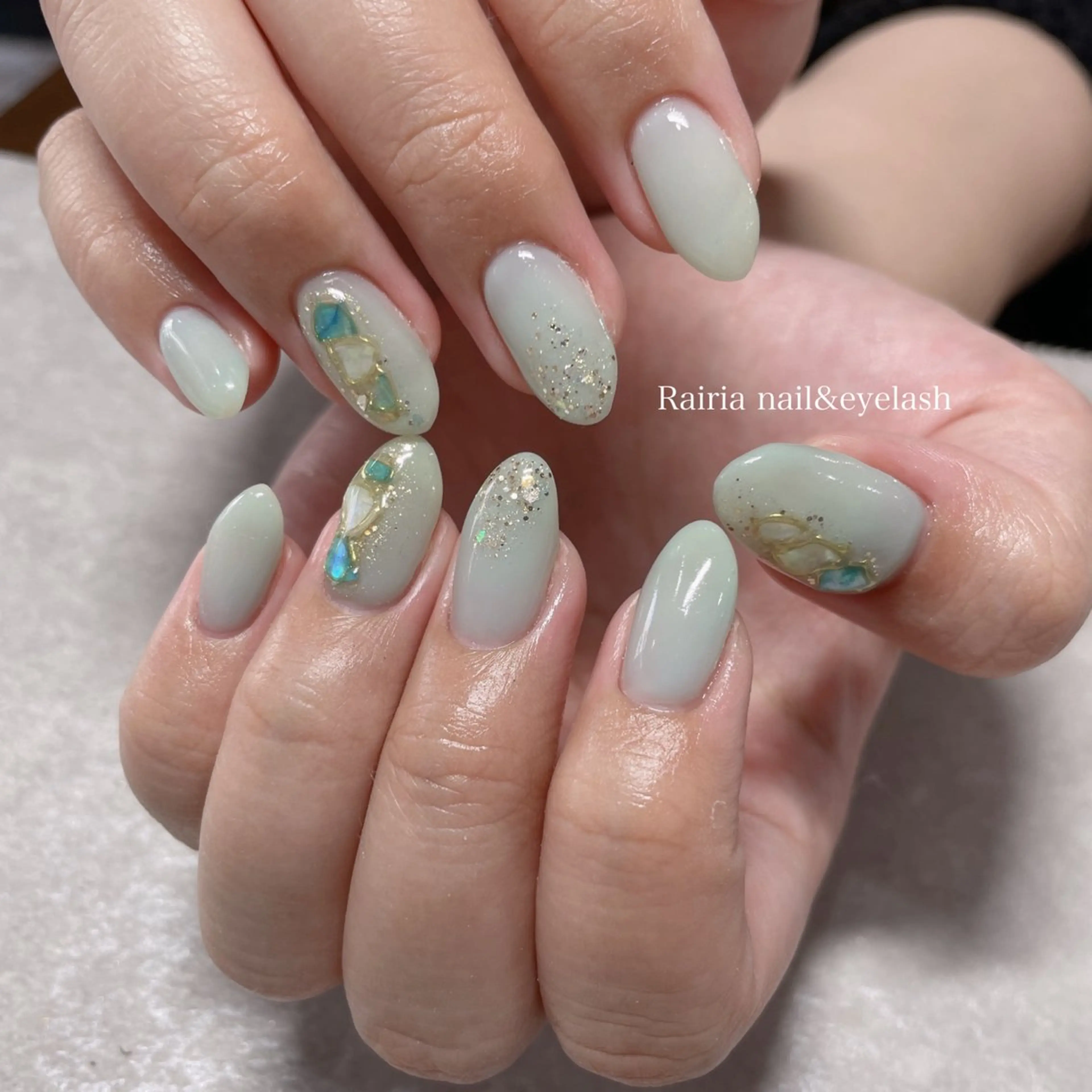 ネイル 持ち込み ハンドネイル Rairia nail&eyelash小岩店所属・Rairianail 小岩店のネイルデザイン