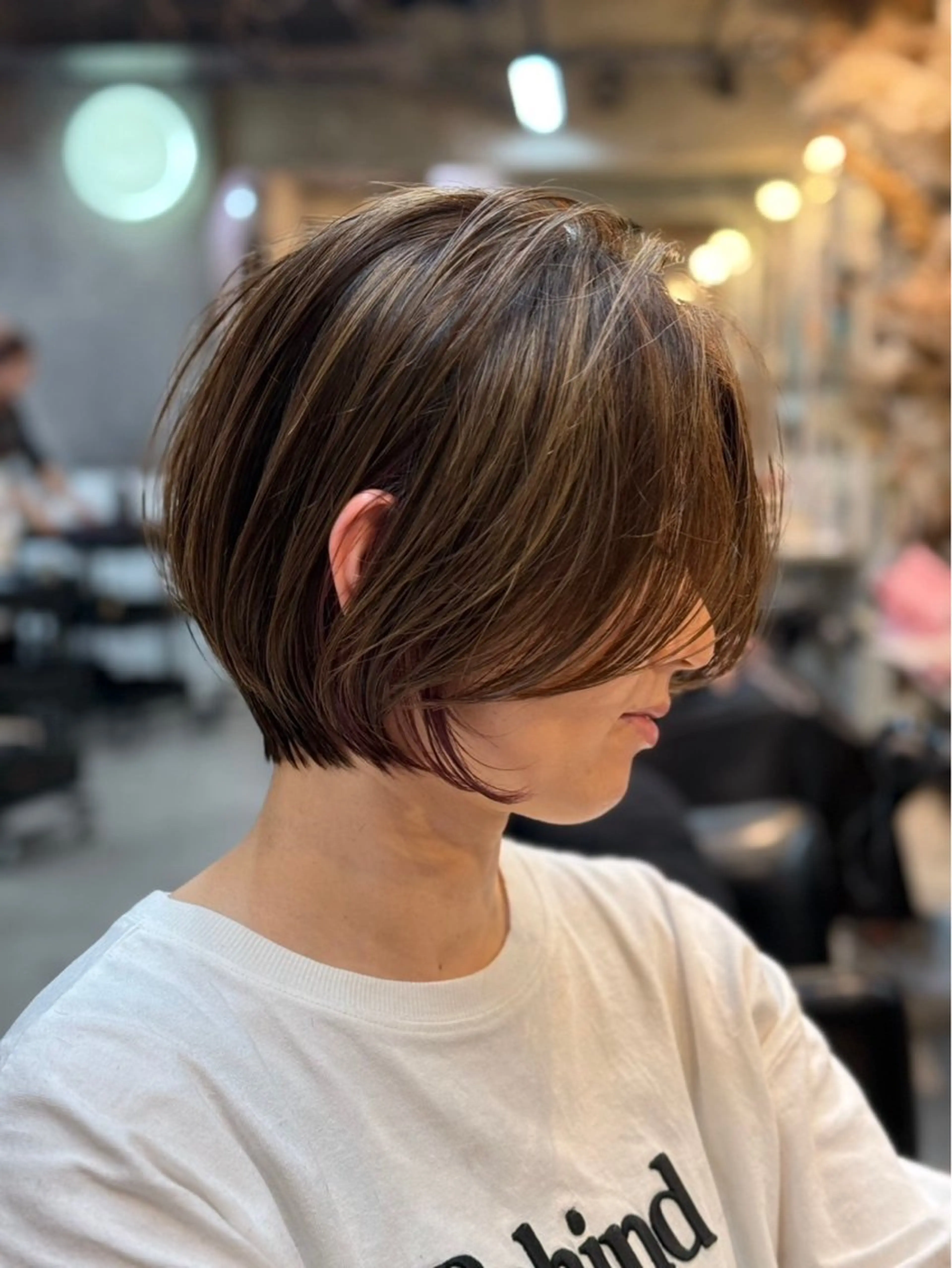 カラー こうら かすみのヘアスタイル