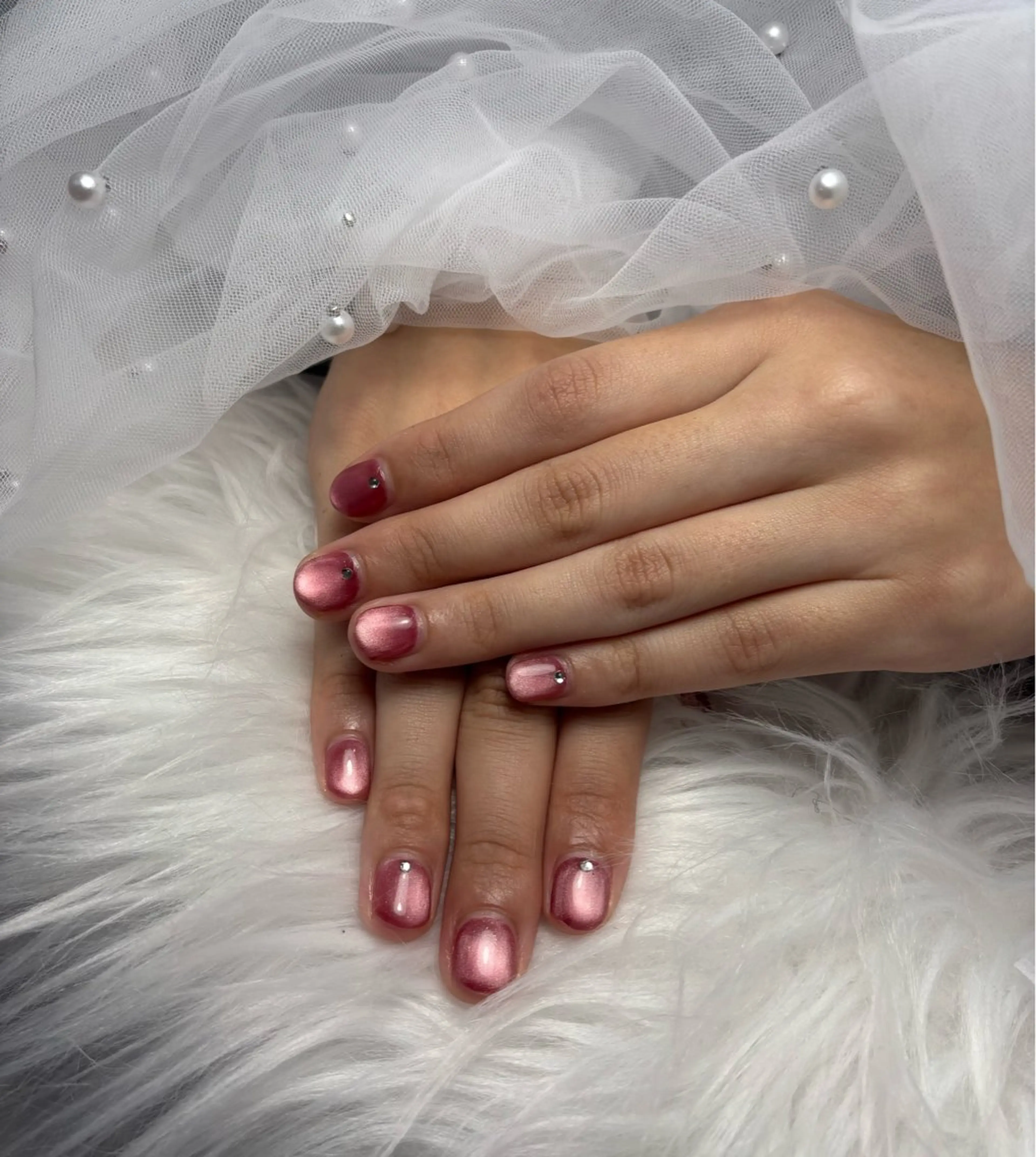 ネイル マグネットネイル NABI NAIL茨木市店【ナビネイル】所属・NABINAIL junkaのネイルデザイン