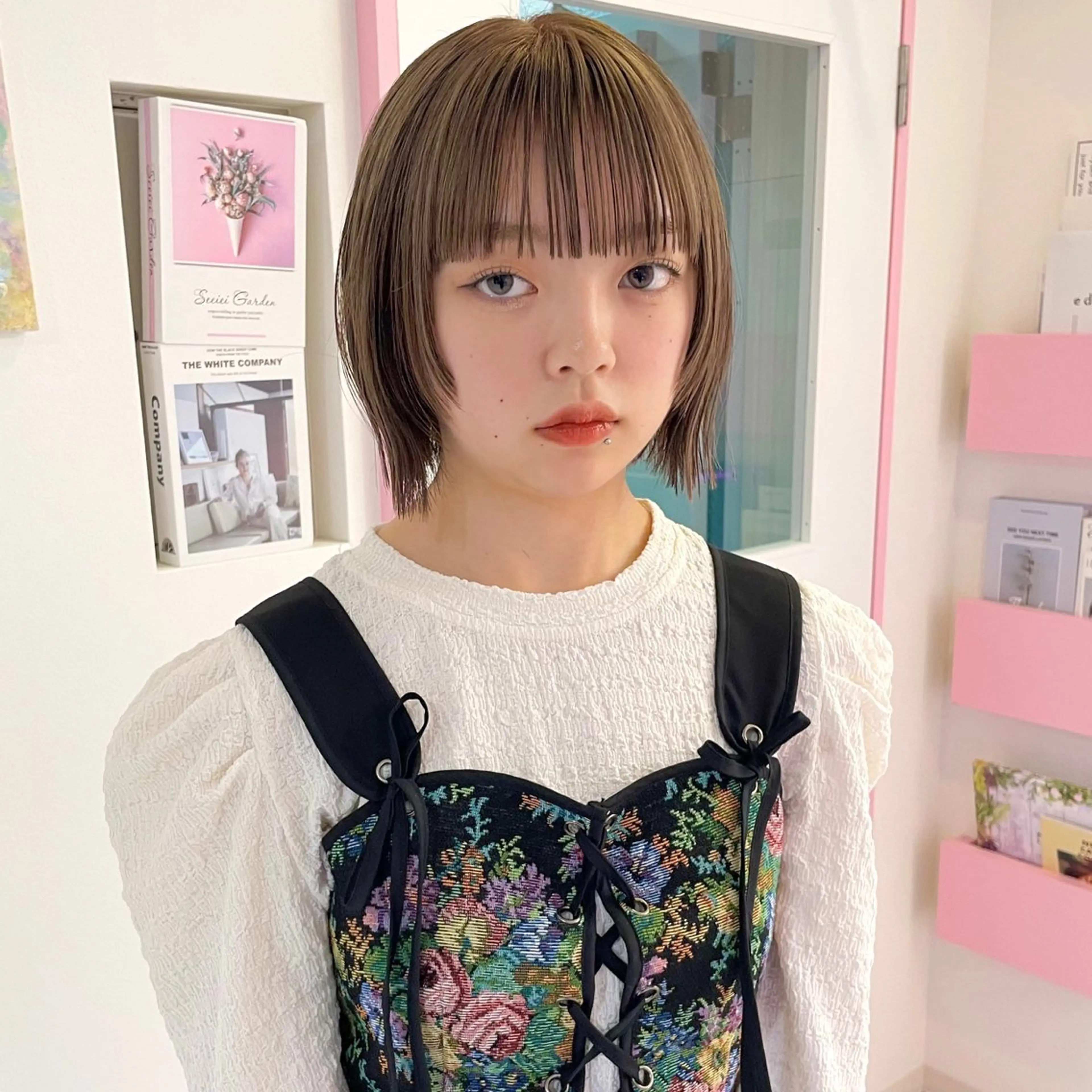 ショート カラー ボブ特化✨ 松本竜之介のヘアスタイル