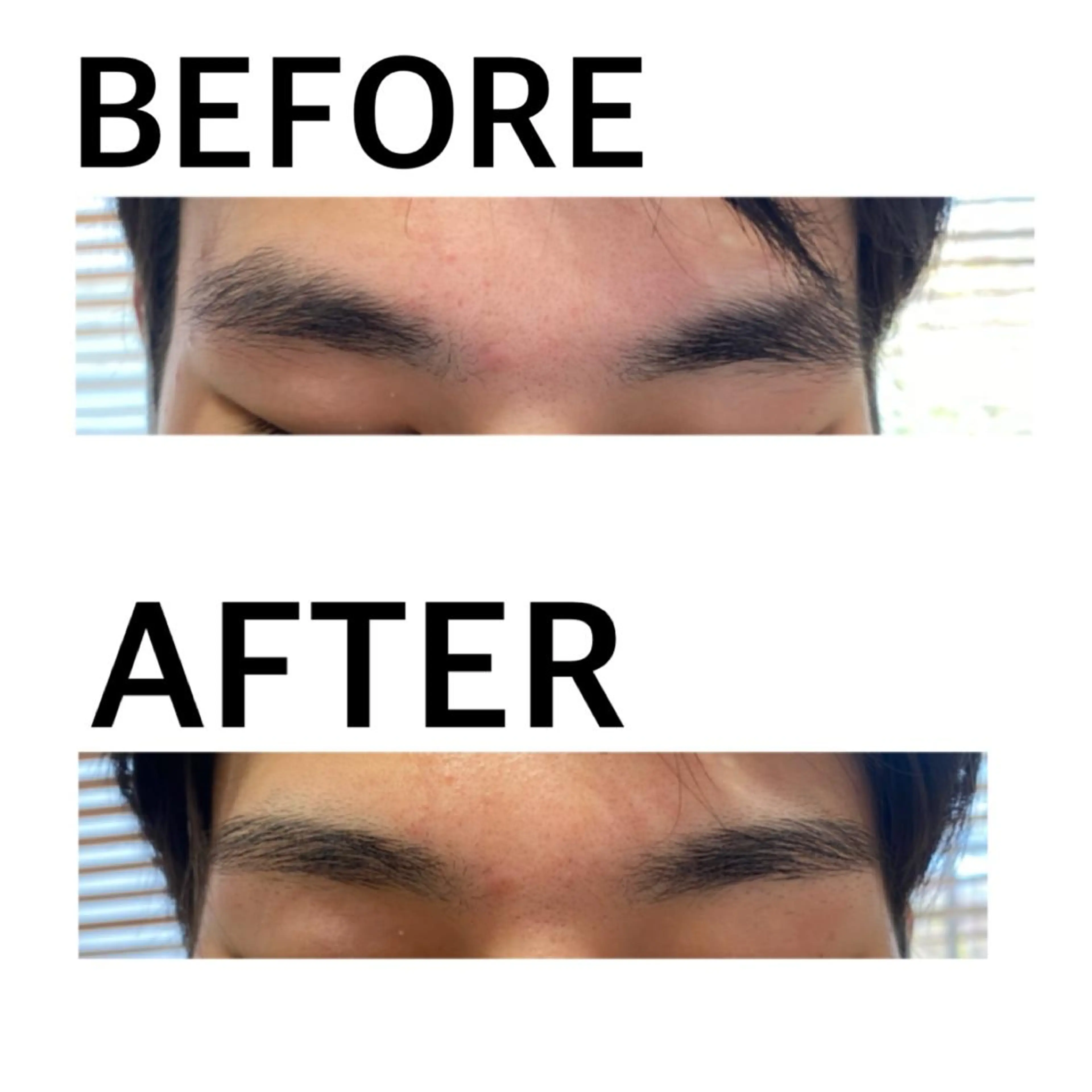 アイブロウ 眉カット メンズアイブロウ 金沢美容室 KUSHUKAのヘアスタイル