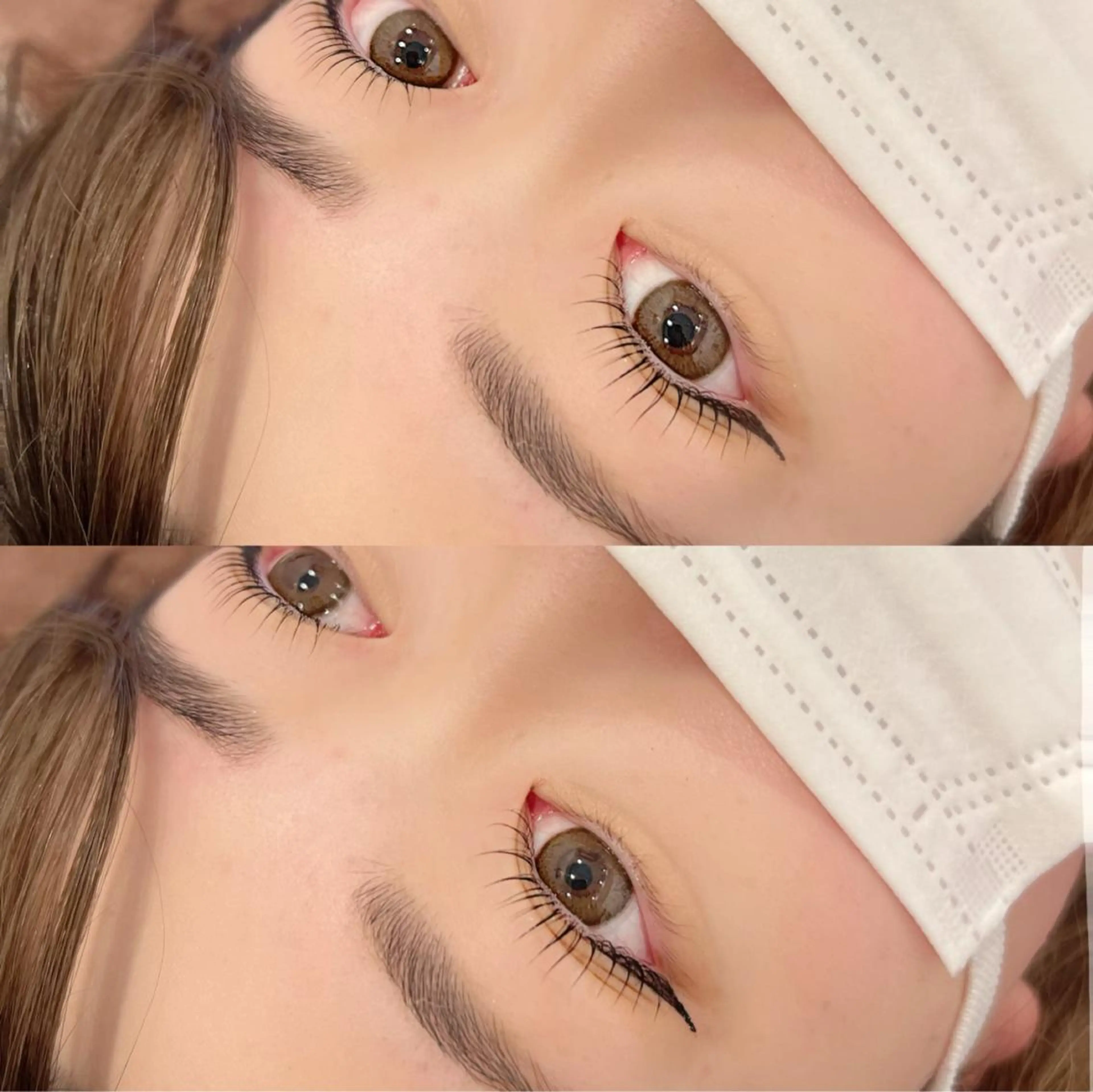 オススメ💚まつげパーマ上下❣️アイシャンプー付🫧目力🆙✨メイクの時短に🙌の写真