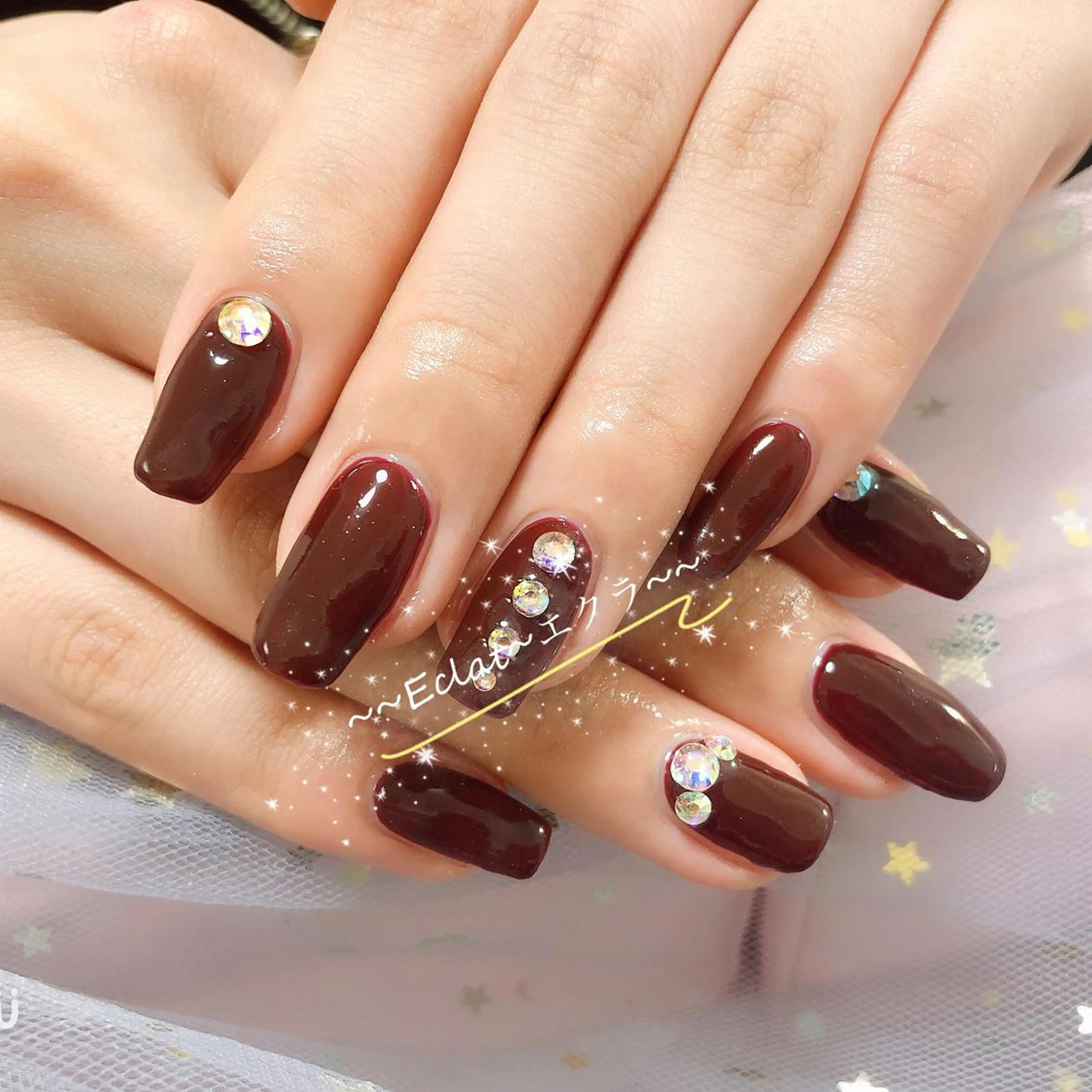 ネイル ネイルサロンエクラ 🫧Shizukaのネイルデザイン