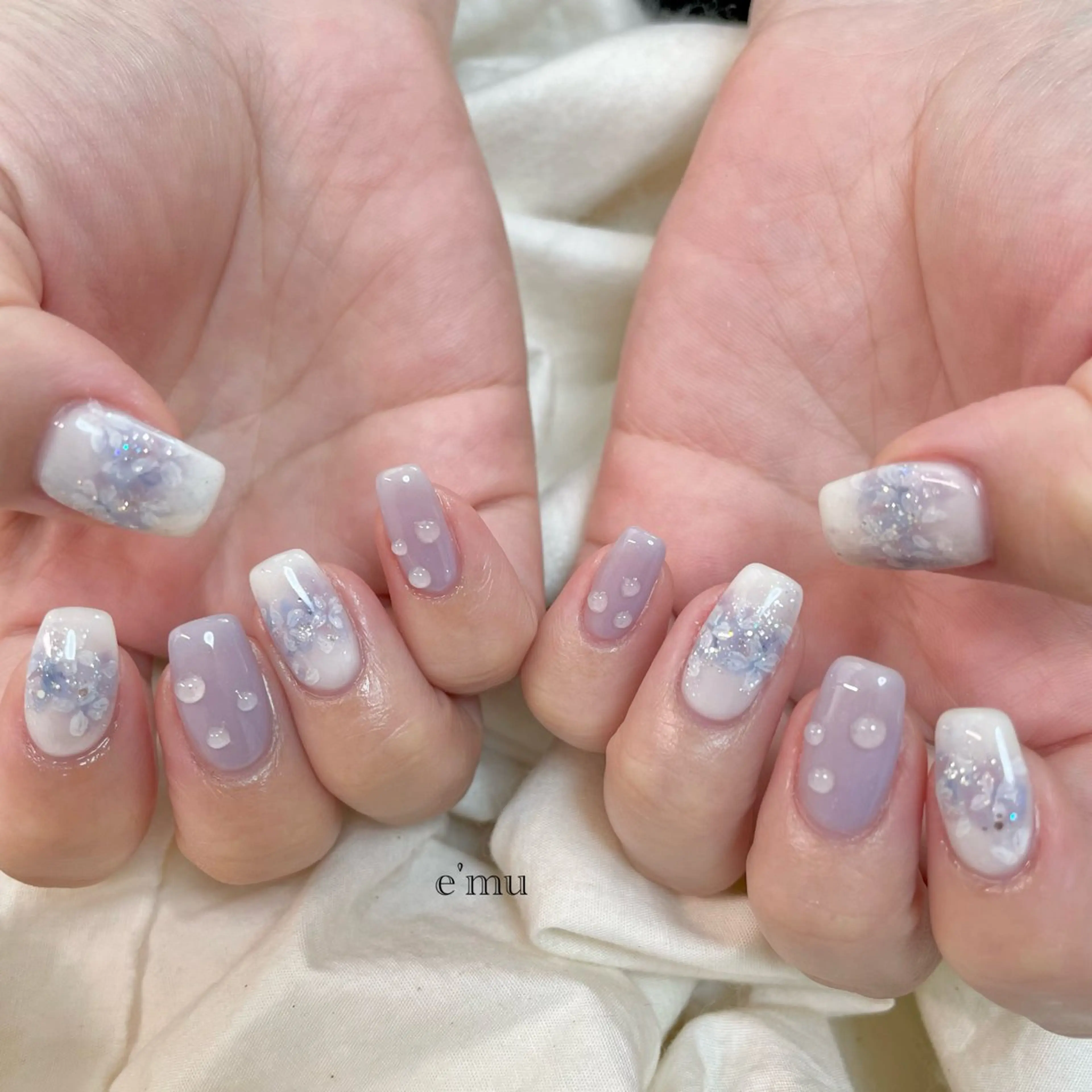 ネイル ハンドネイル nail salon e'mu💐のネイルデザイン