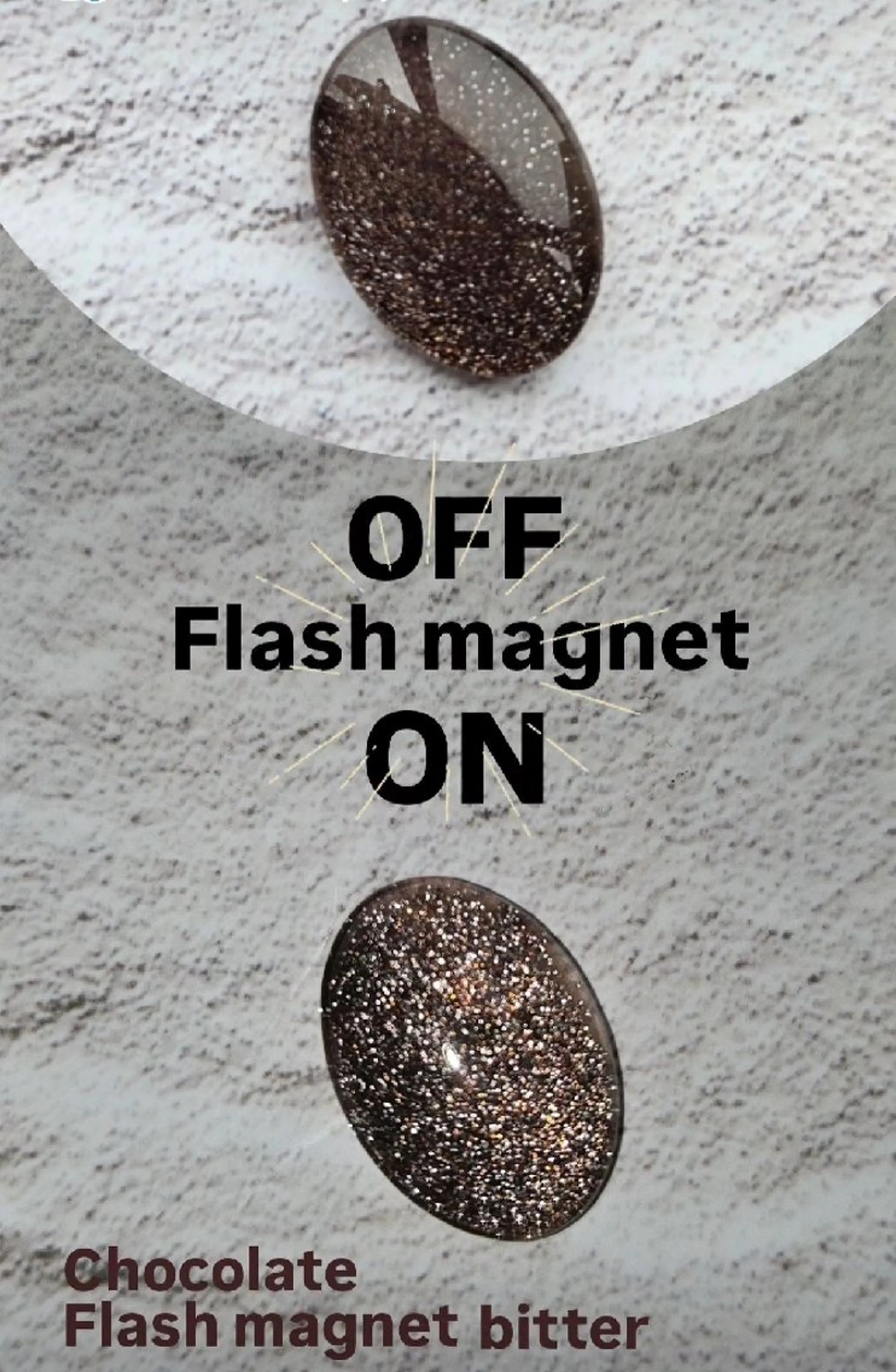 ネイル フラッシュネイル フラッシュマグ ジェルネイル ラメ(グリッター) マグネットネイル ハンドネイル Noah'snail   のネイルデザイン