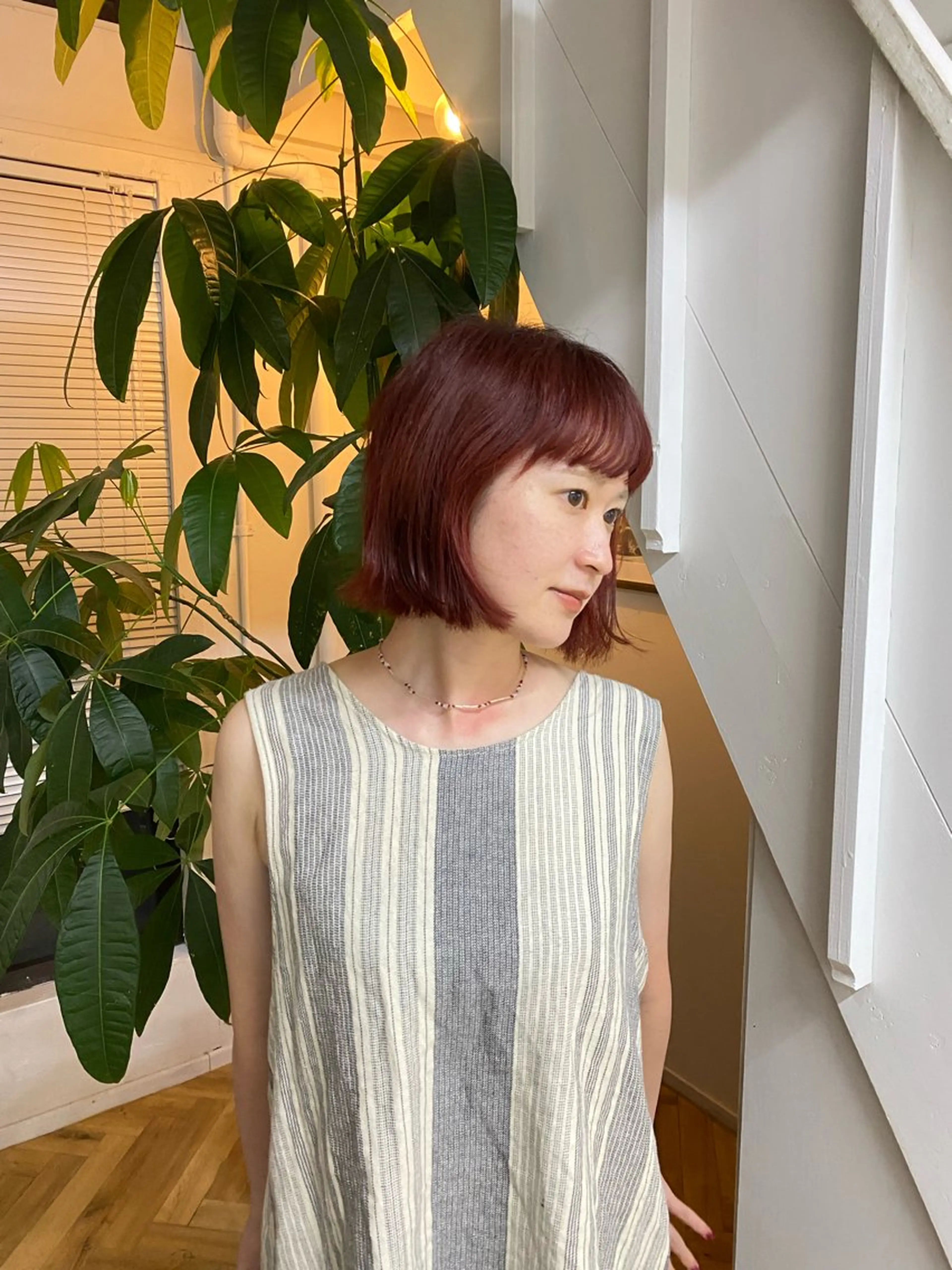 カラー nishika yume🍐🌿のヘアスタイル