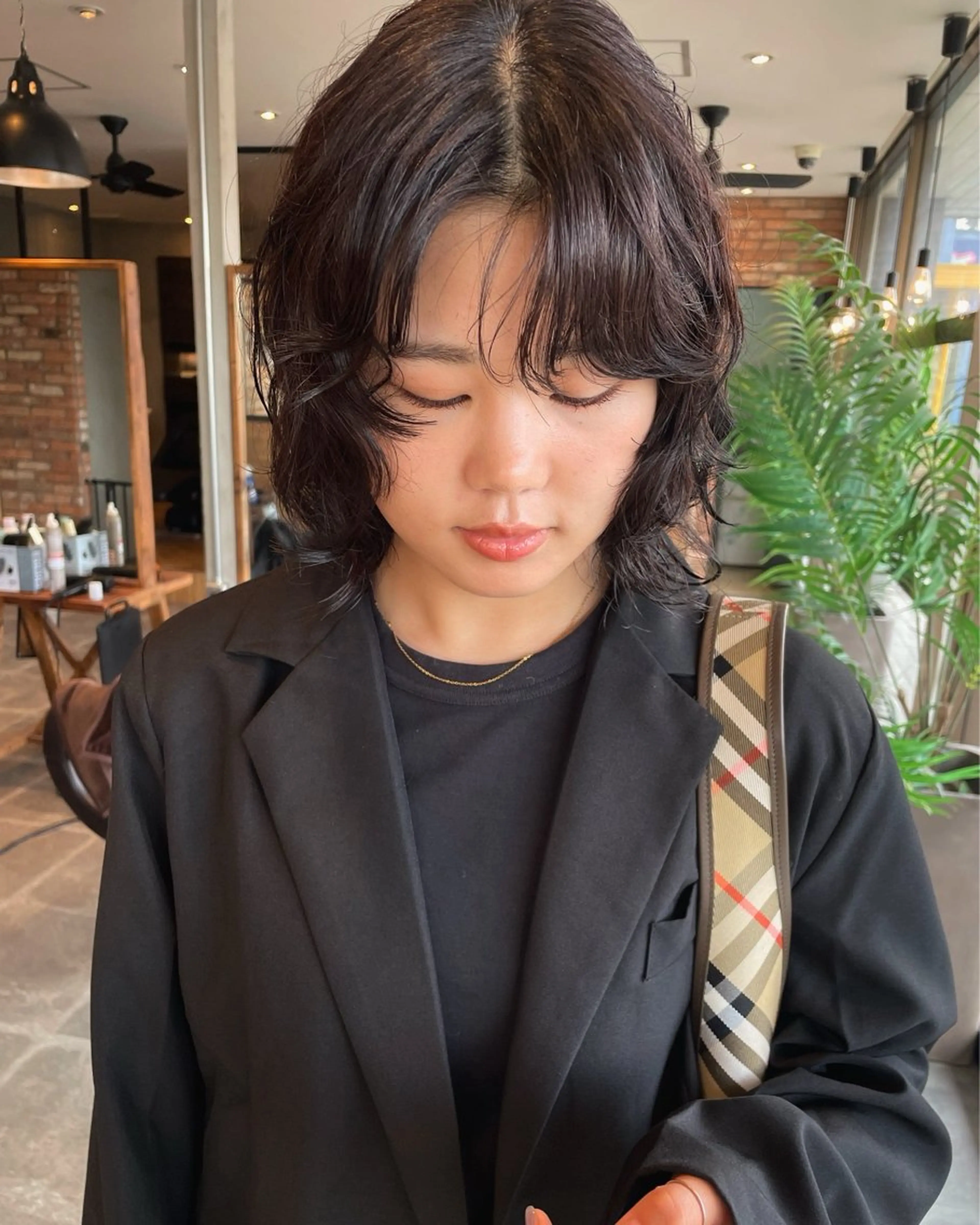 ショート パーマ カット パーマ GUESTs所属・優音 /YUi/パーマのヘアスタイル