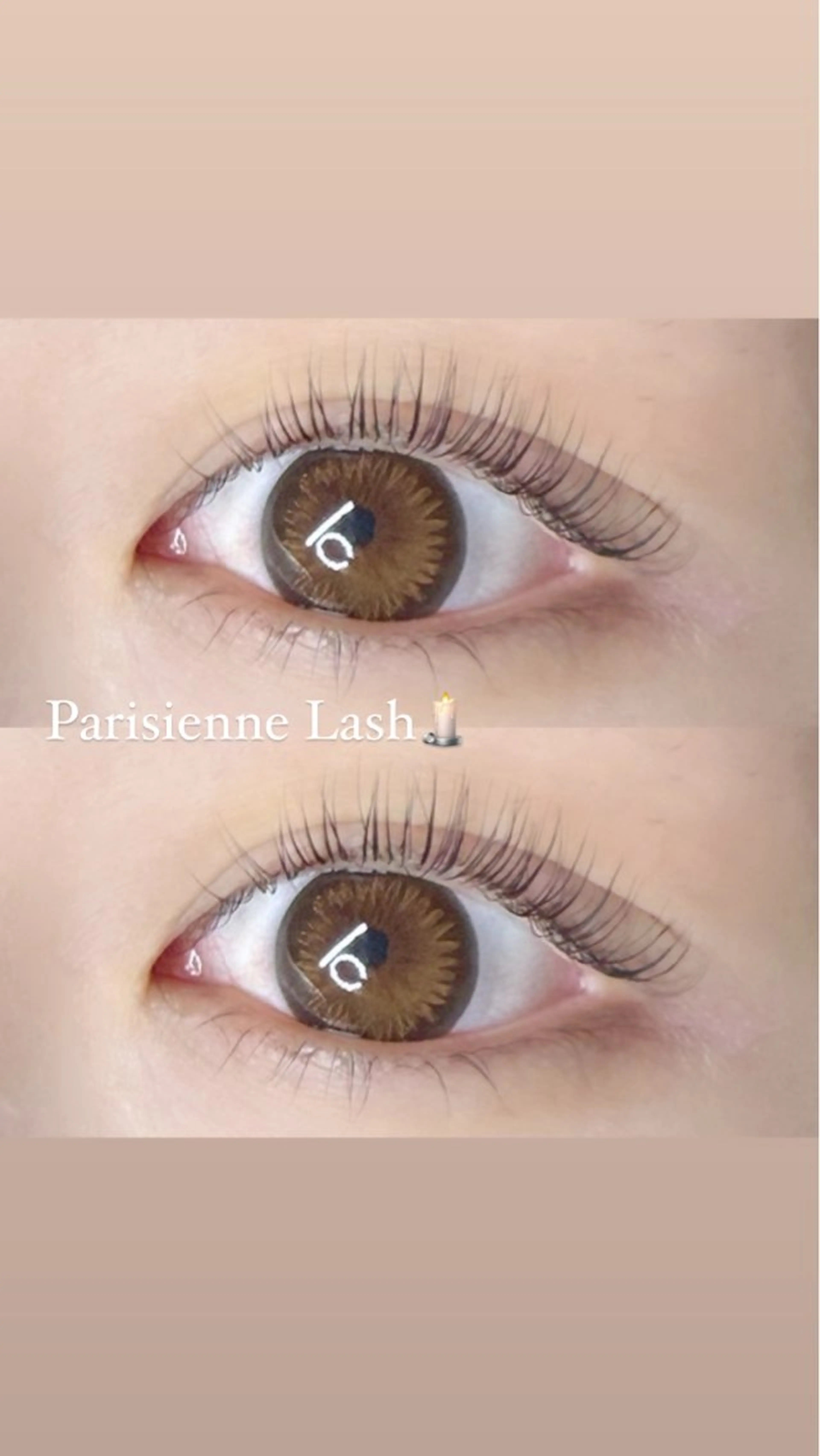 マツエク・マツパ パリジェンヌラッシュリフト 下まつげエクステ 🩰yuri🩰 似合わせ/束感のマツエク・マツパデザイン