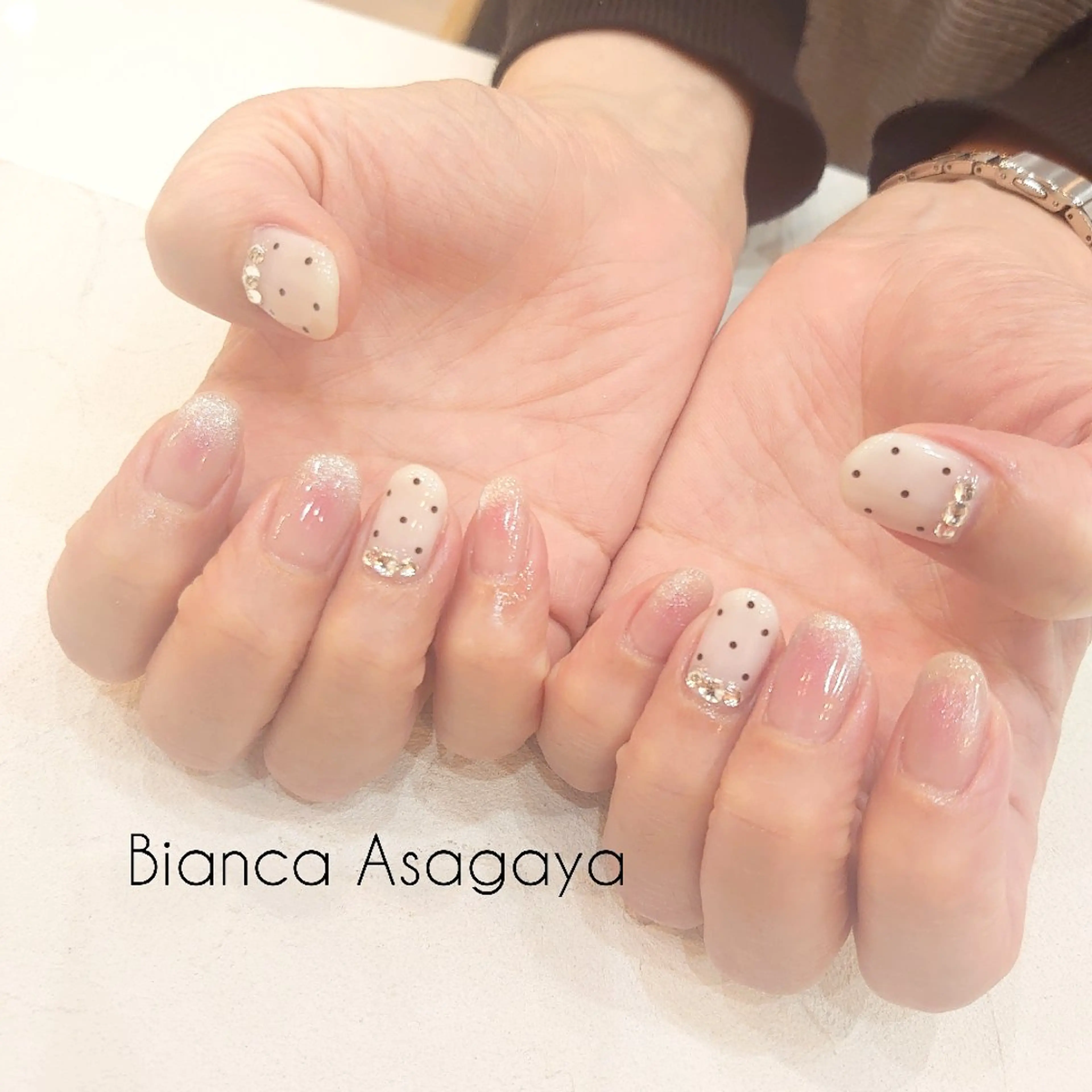 ネイル 韓国ネイル マグネットネイル Bianca TANAKAのネイルデザイン
