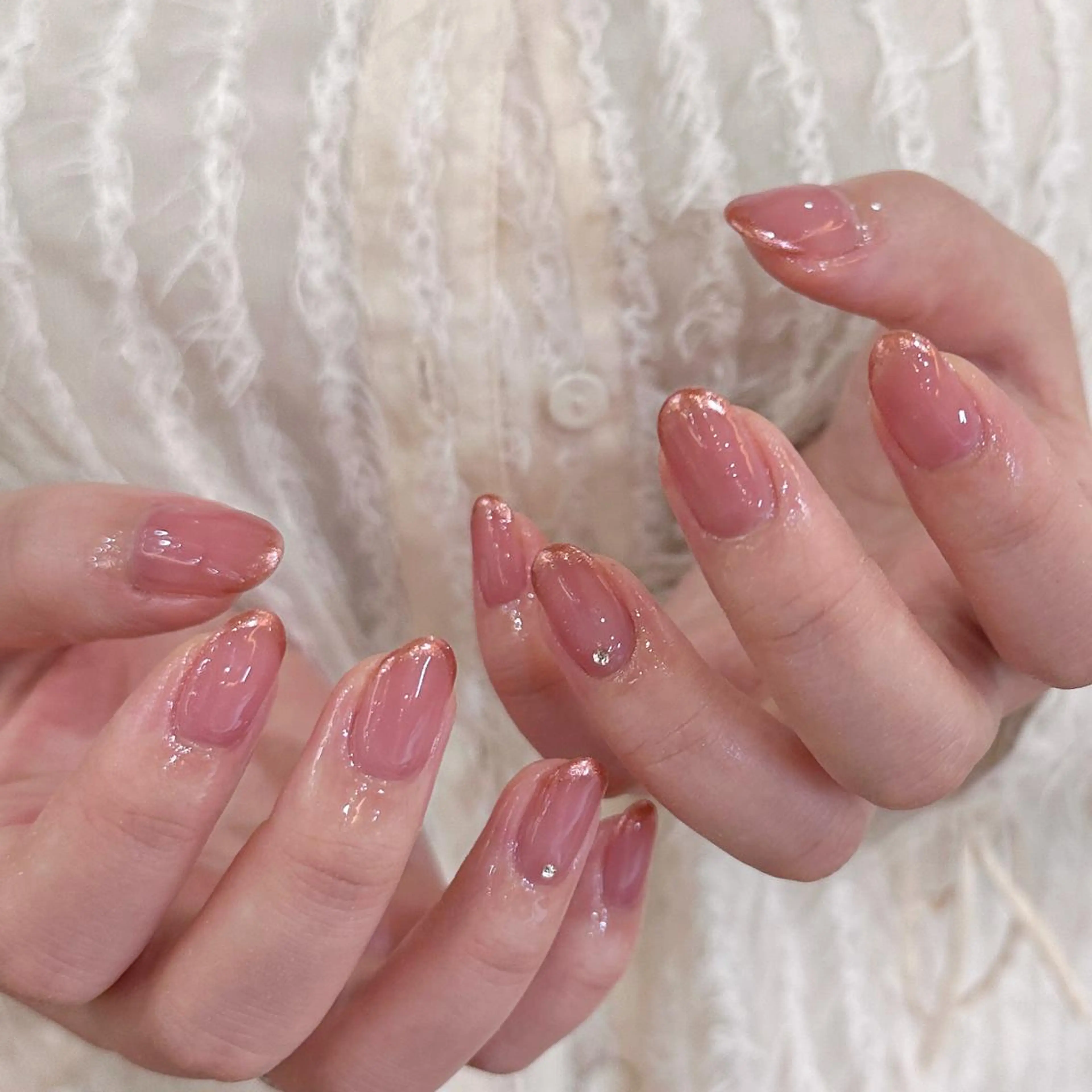 ネイル 𝕄𝕚𝕪𝕦🤍 自由が丘⌇パラジェルのネイルデザイン