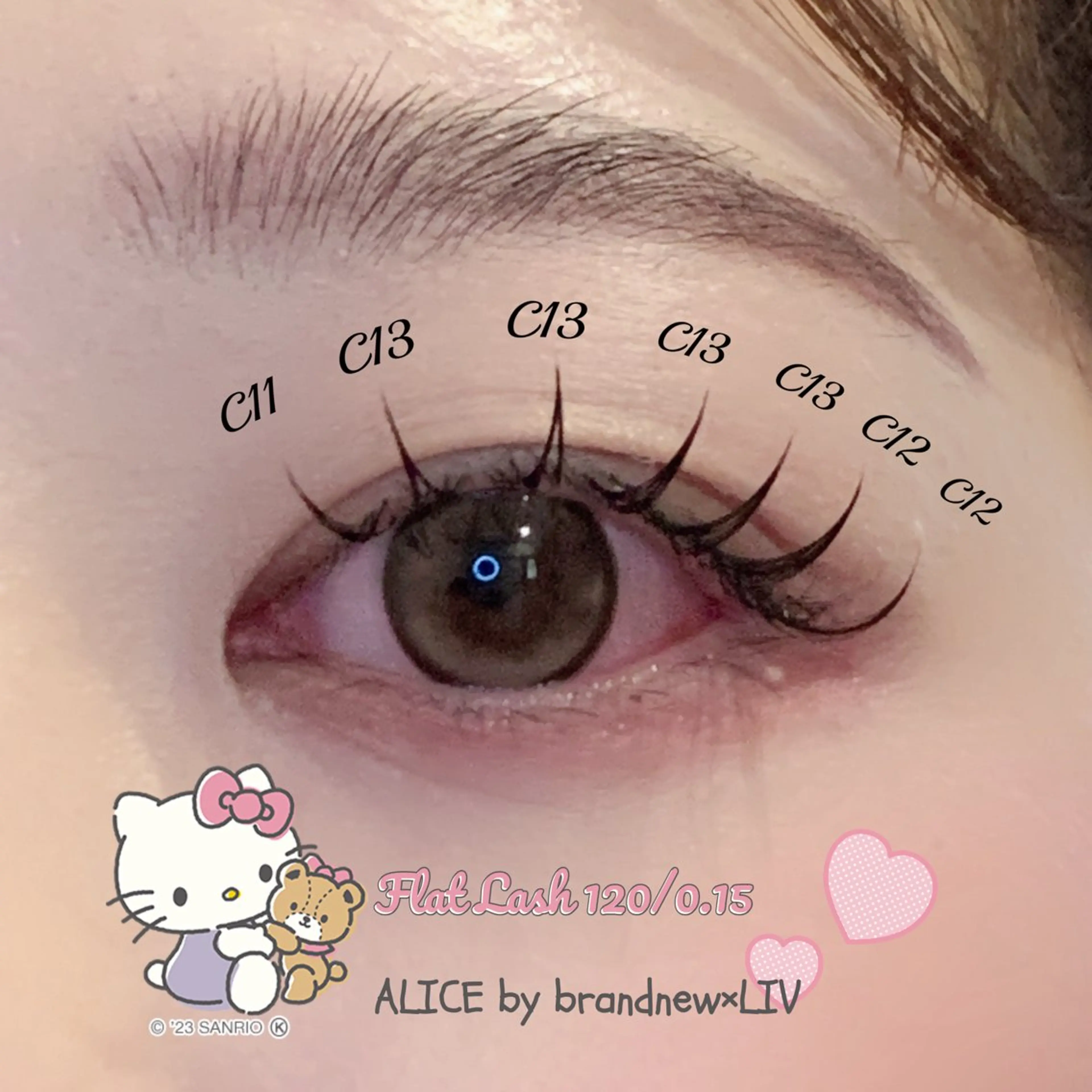 ​〜​Flat Lash​〜​140本[オフ・アイシャンプー・美容液配合コーティング剤]の写真